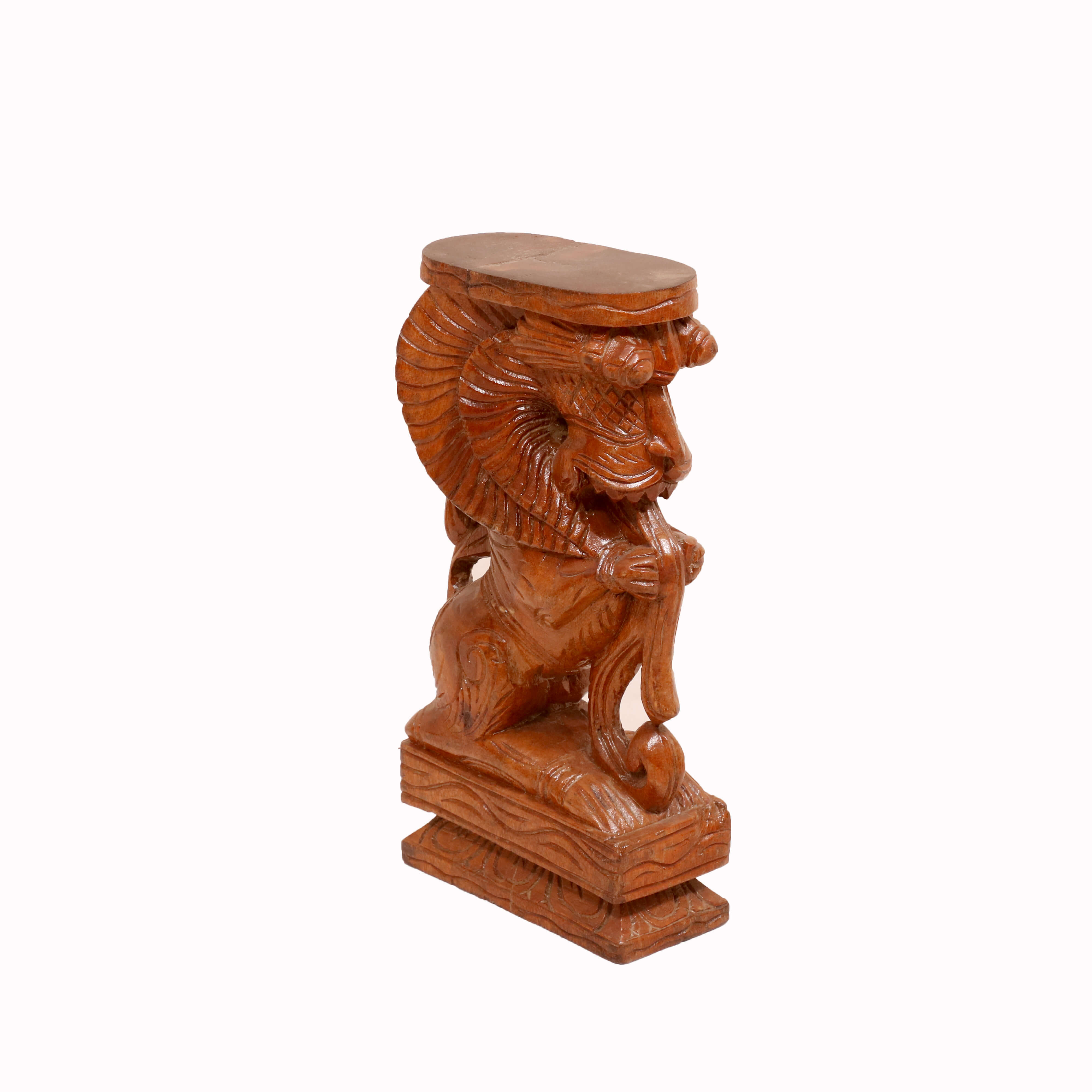 Wooden Majestic Yali Door Bracket Door Bracket