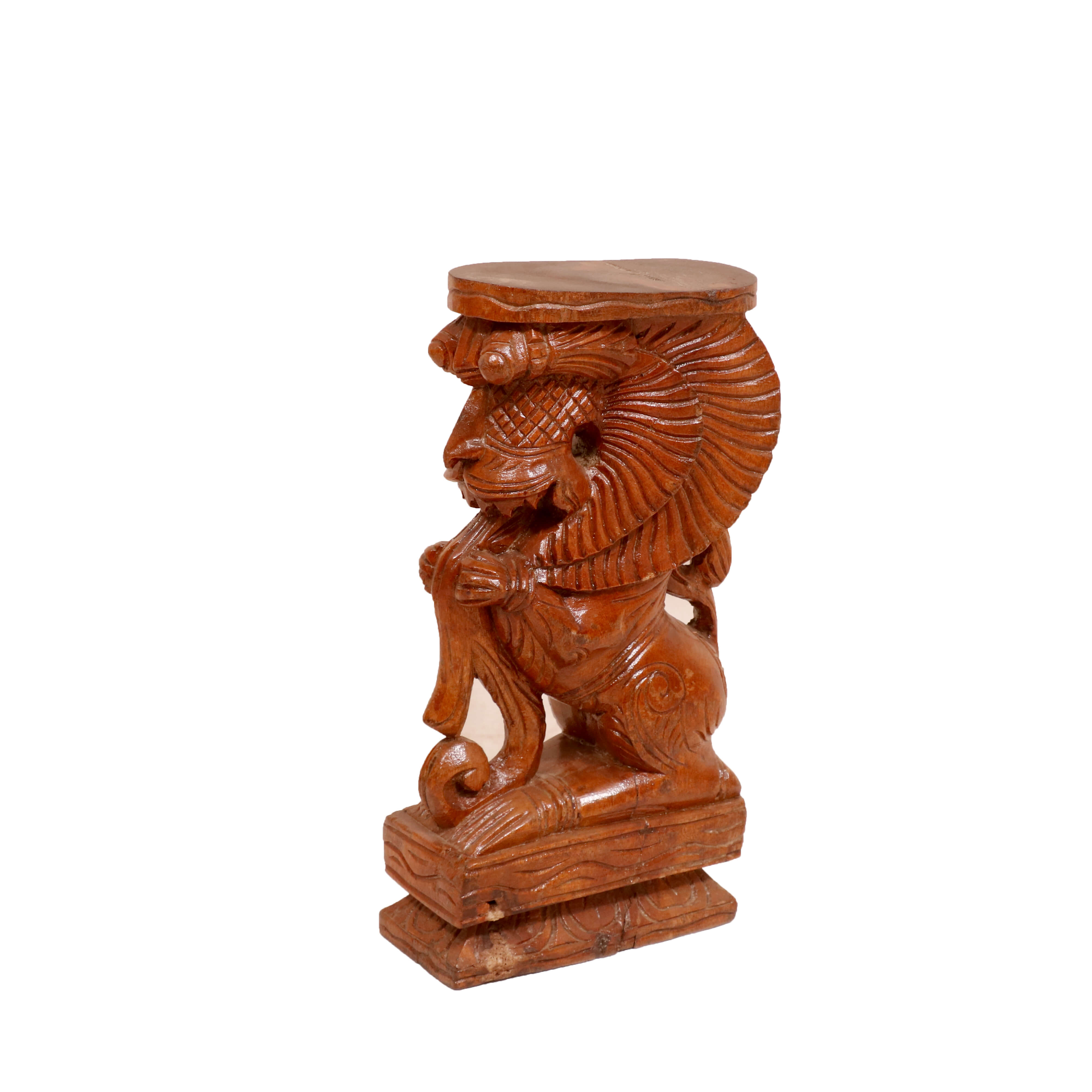 Wooden Majestic Yali Door Bracket Door Bracket