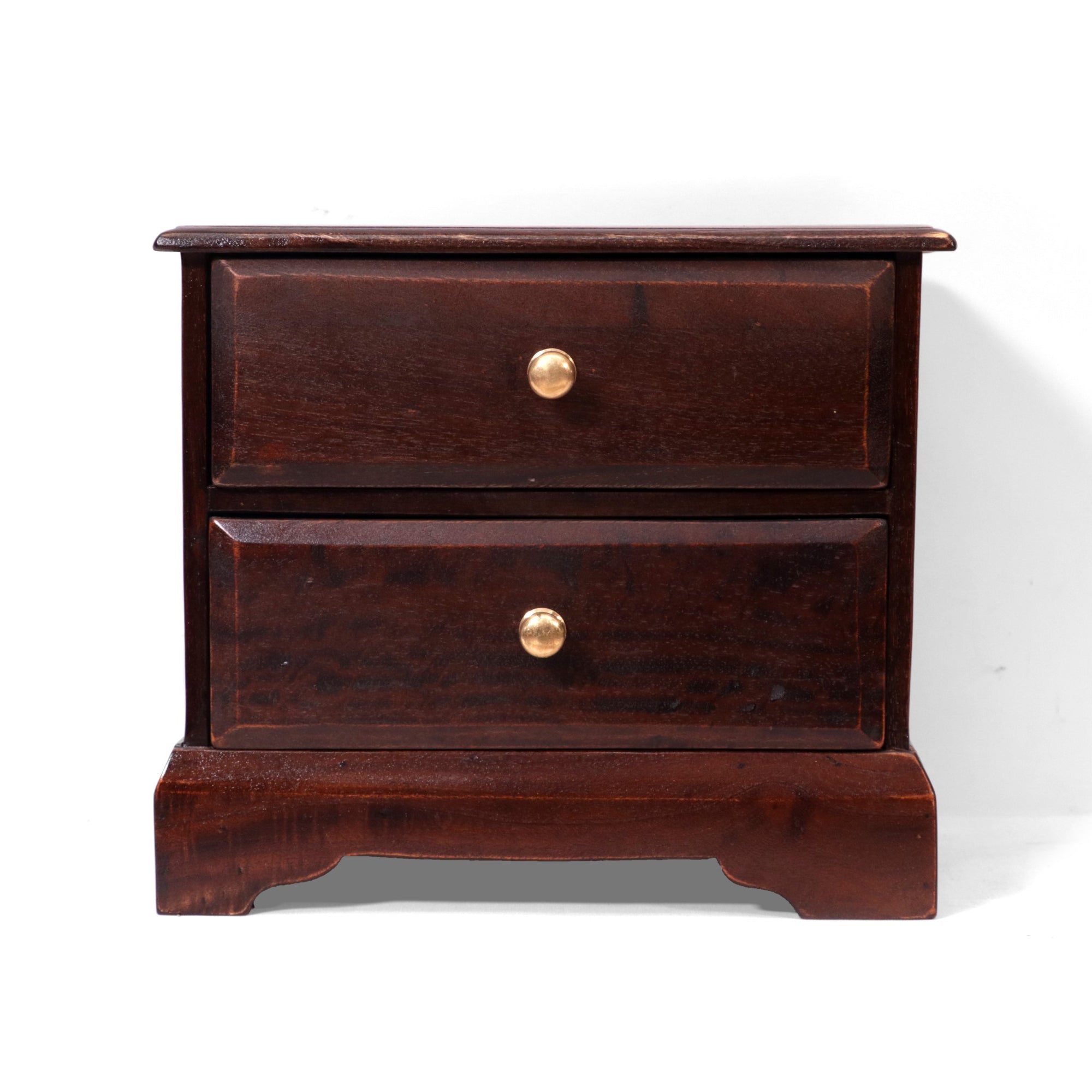 Compact Height 2 Drawer Chest Drawer's Chest