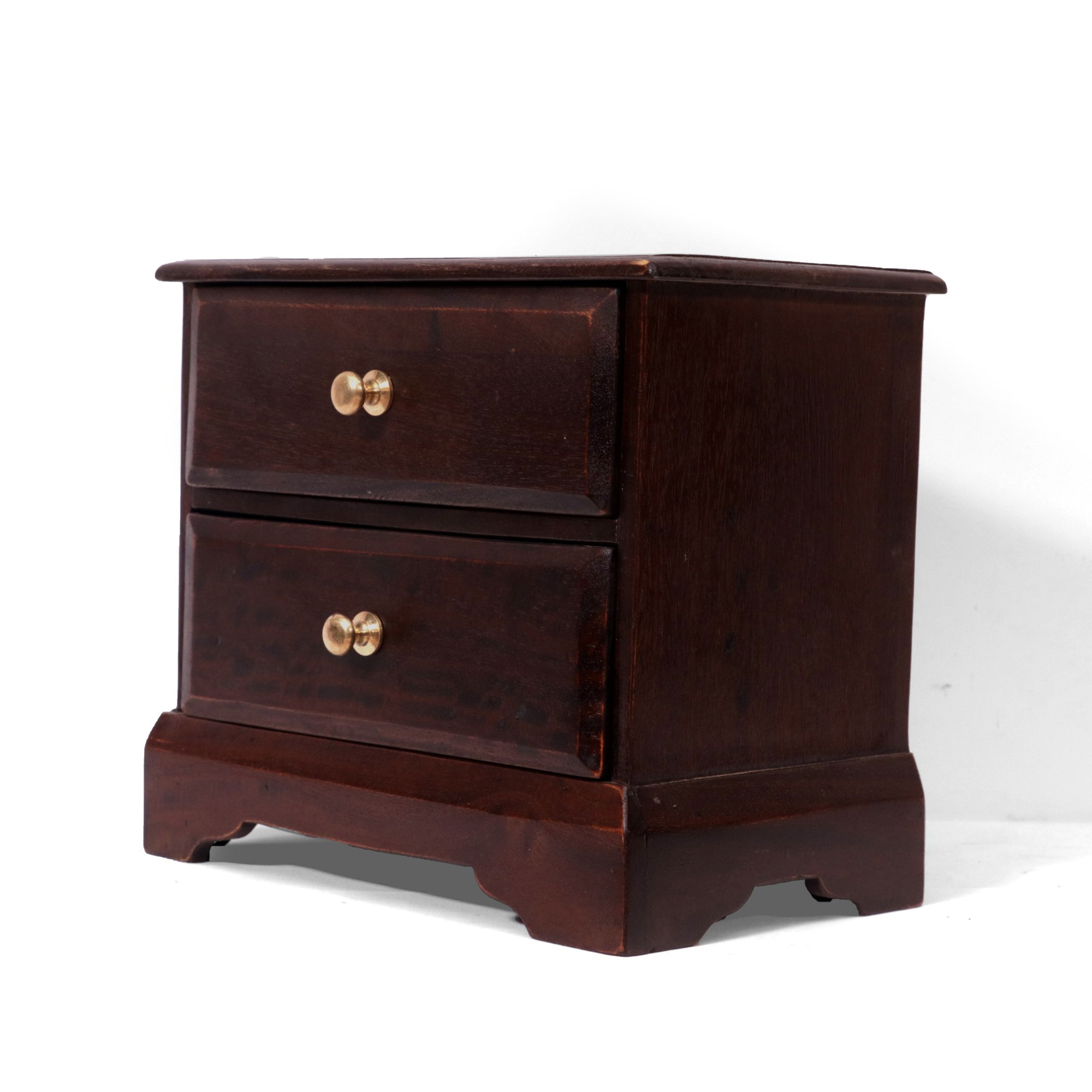 Compact Height 2 Drawer Chest Drawer's Chest