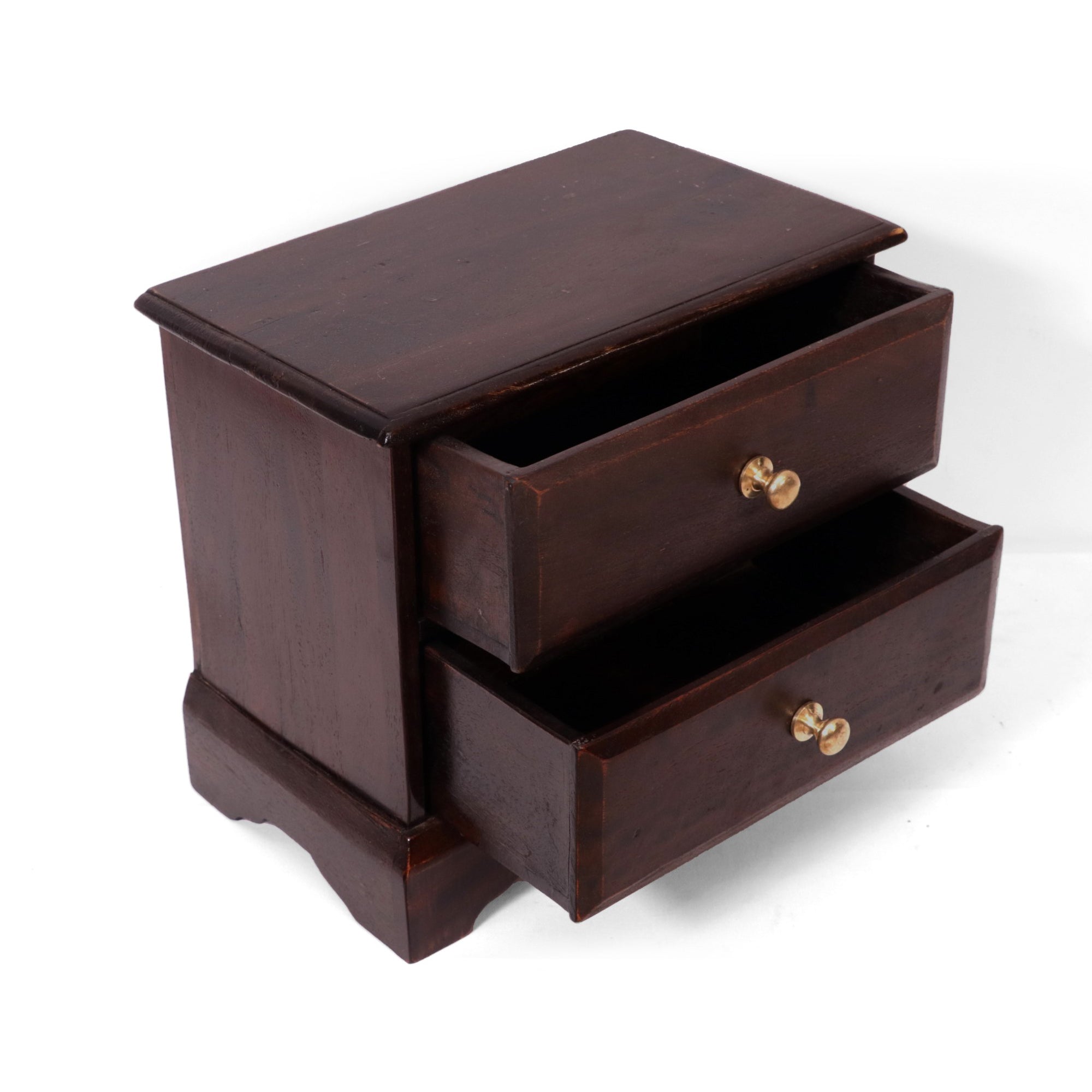 Compact Height 2 Drawer Chest Drawer's Chest