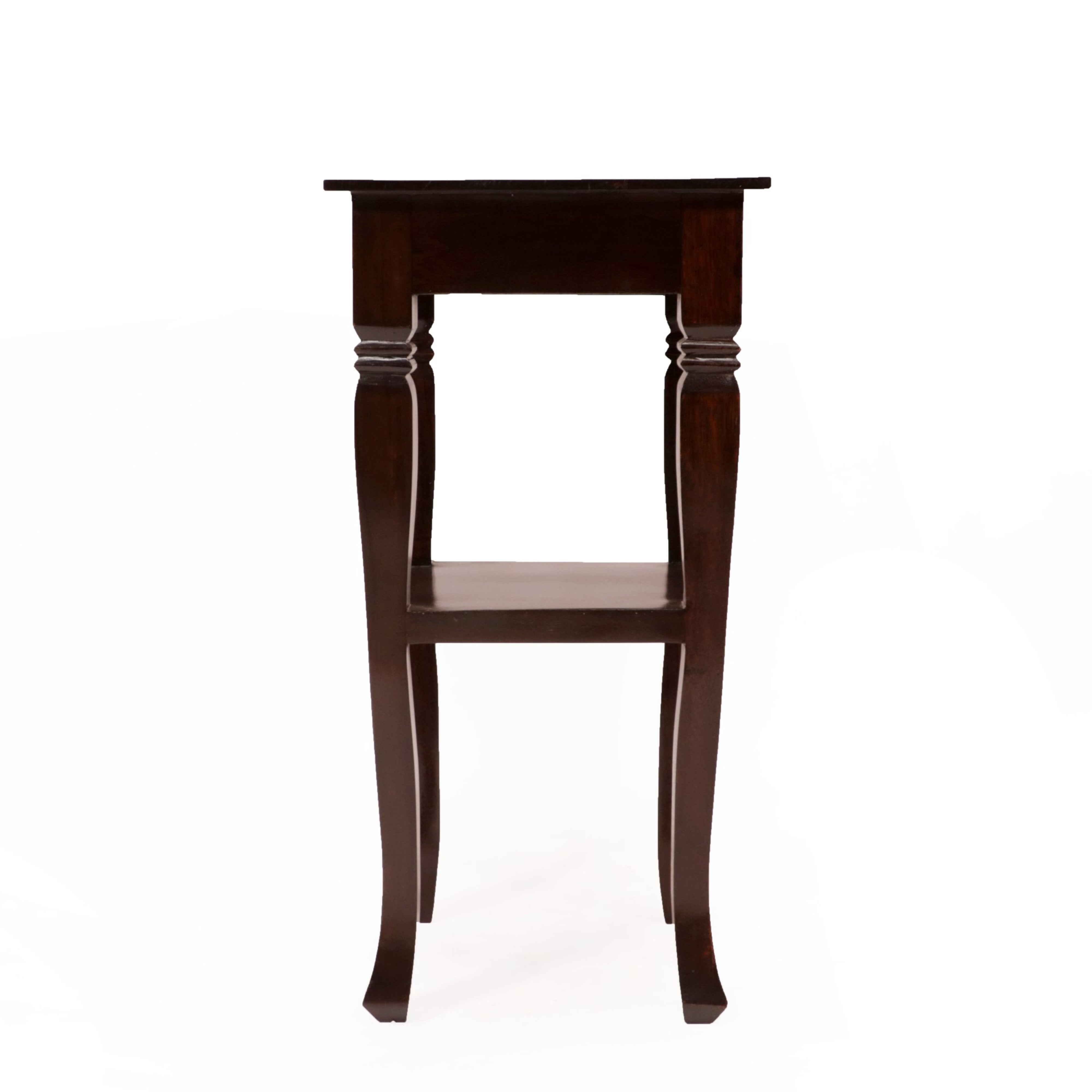 Double Tiered Wooden Stand End Table