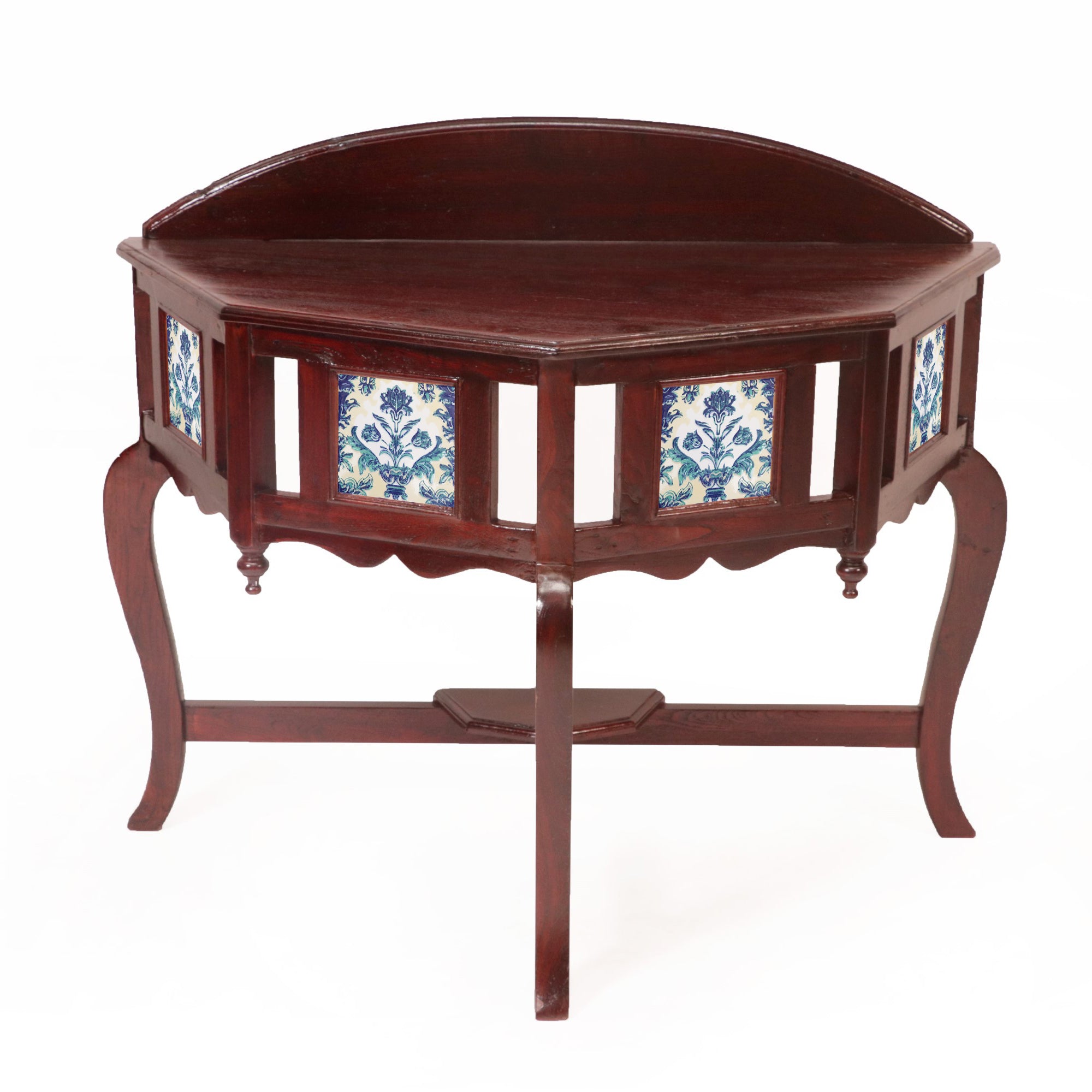 Traditional Classic Tiled Console Table Console Table
