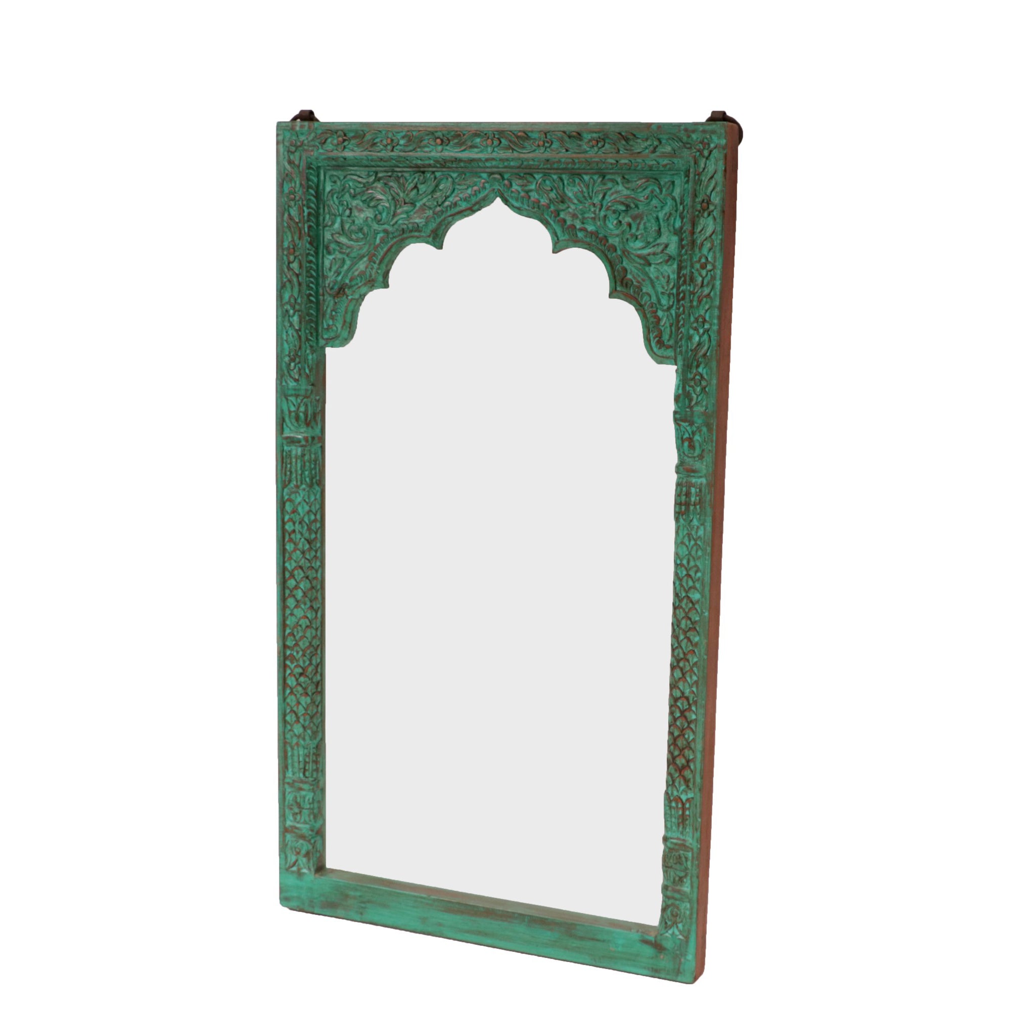 Ethnic Carved Mirror Mirror