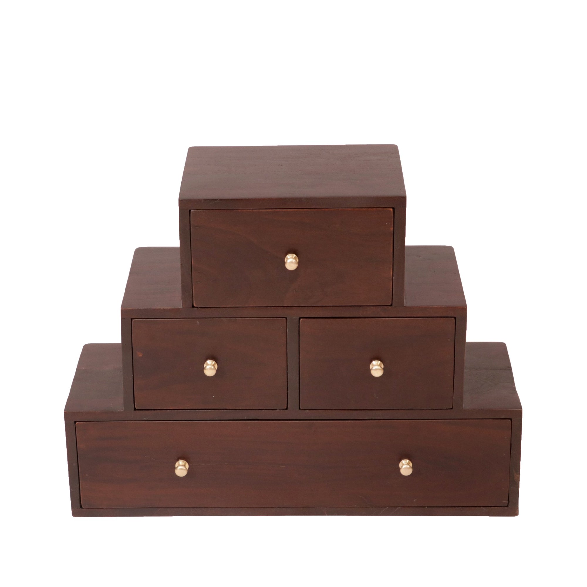 Wooden Tower Drawer Chest Drawer's Chest
