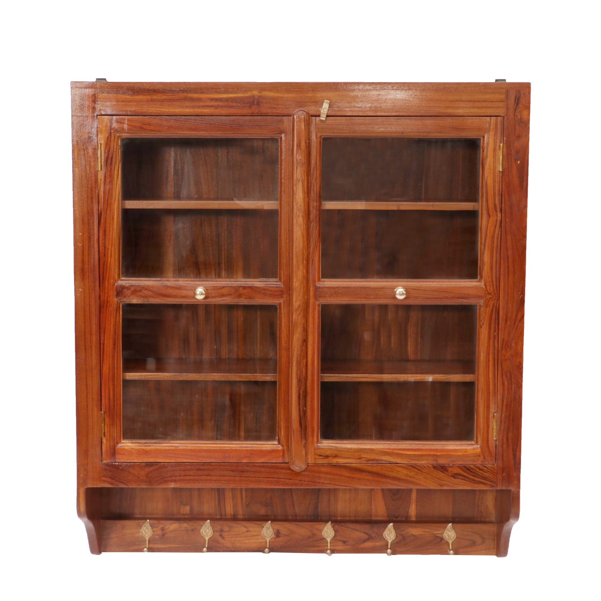 Wide Teak Kitchen Cabinet Wall Cabinet
