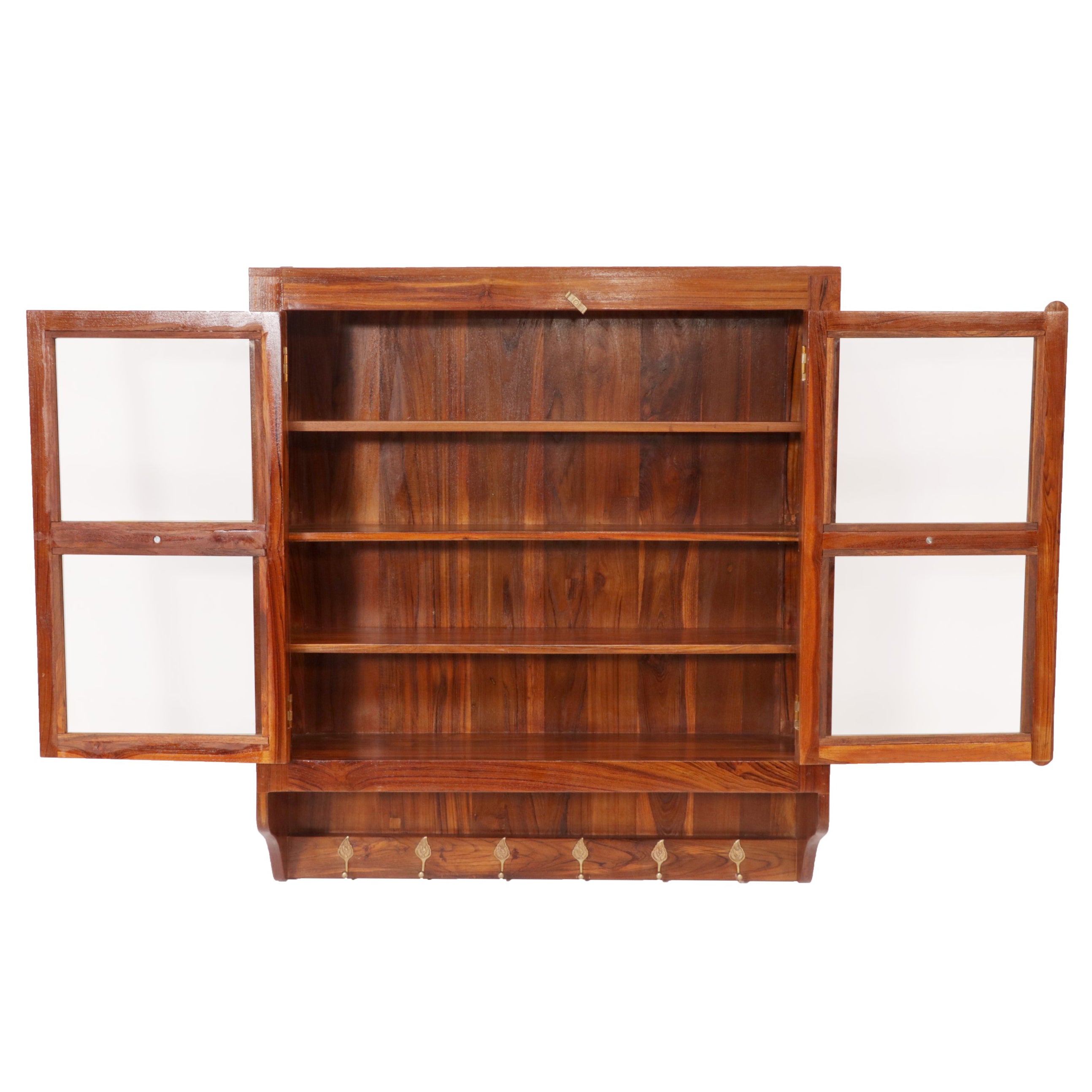 Wide Teak Kitchen Cabinet Wall Cabinet