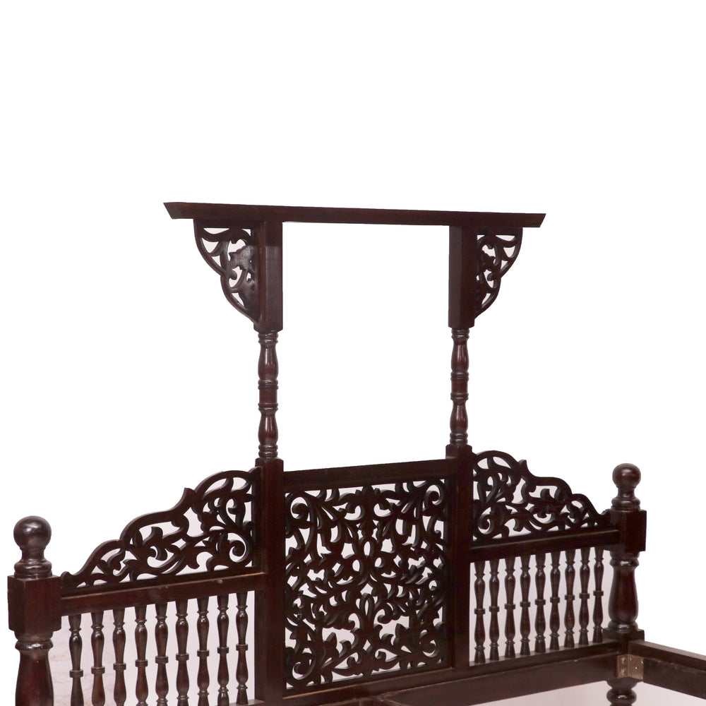 Traditional Southern Classical Teak Bed