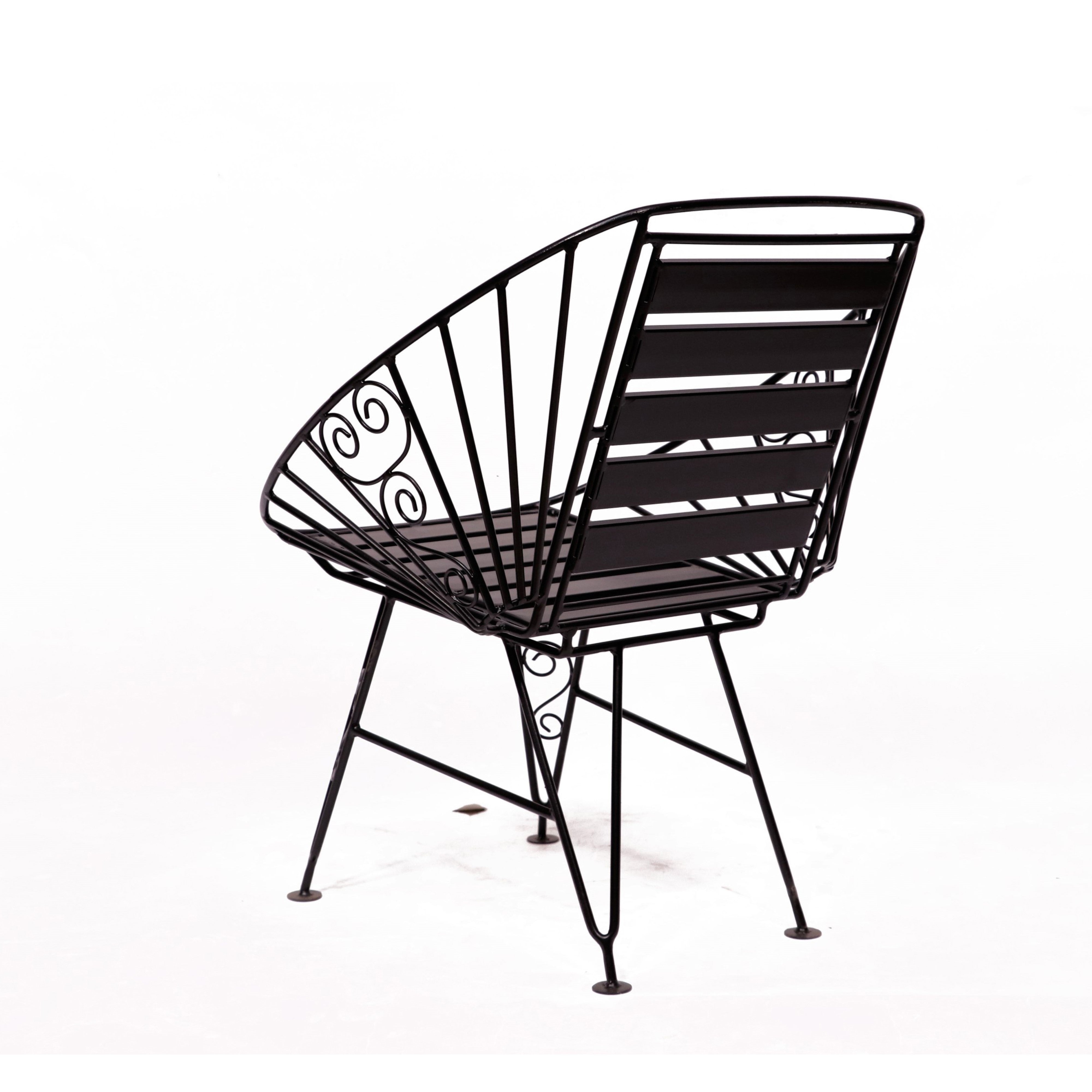 Montage Dark Metallic Arm Garden Chair Arm Chair