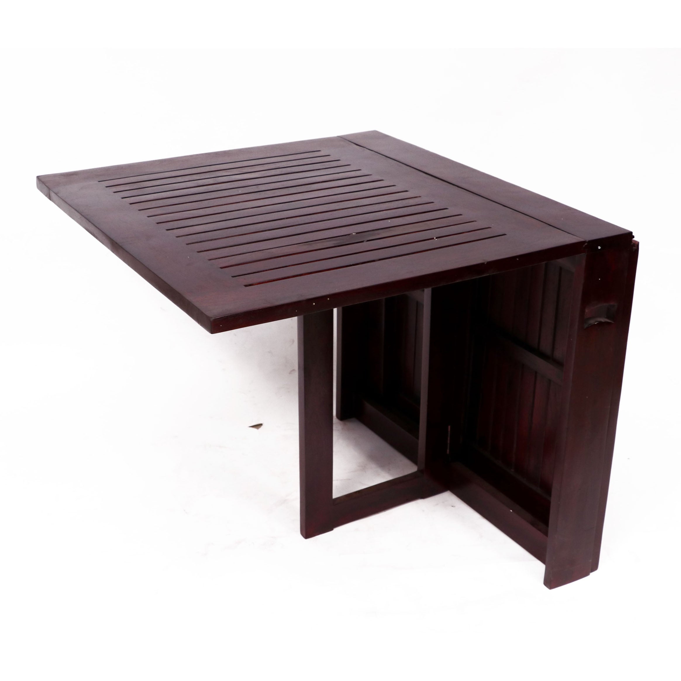 Mahogany 4 Seater Solid wood folding dining table Dining Table