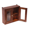 Compact Teak Wall Hanging Cabinet Wall Cabinet