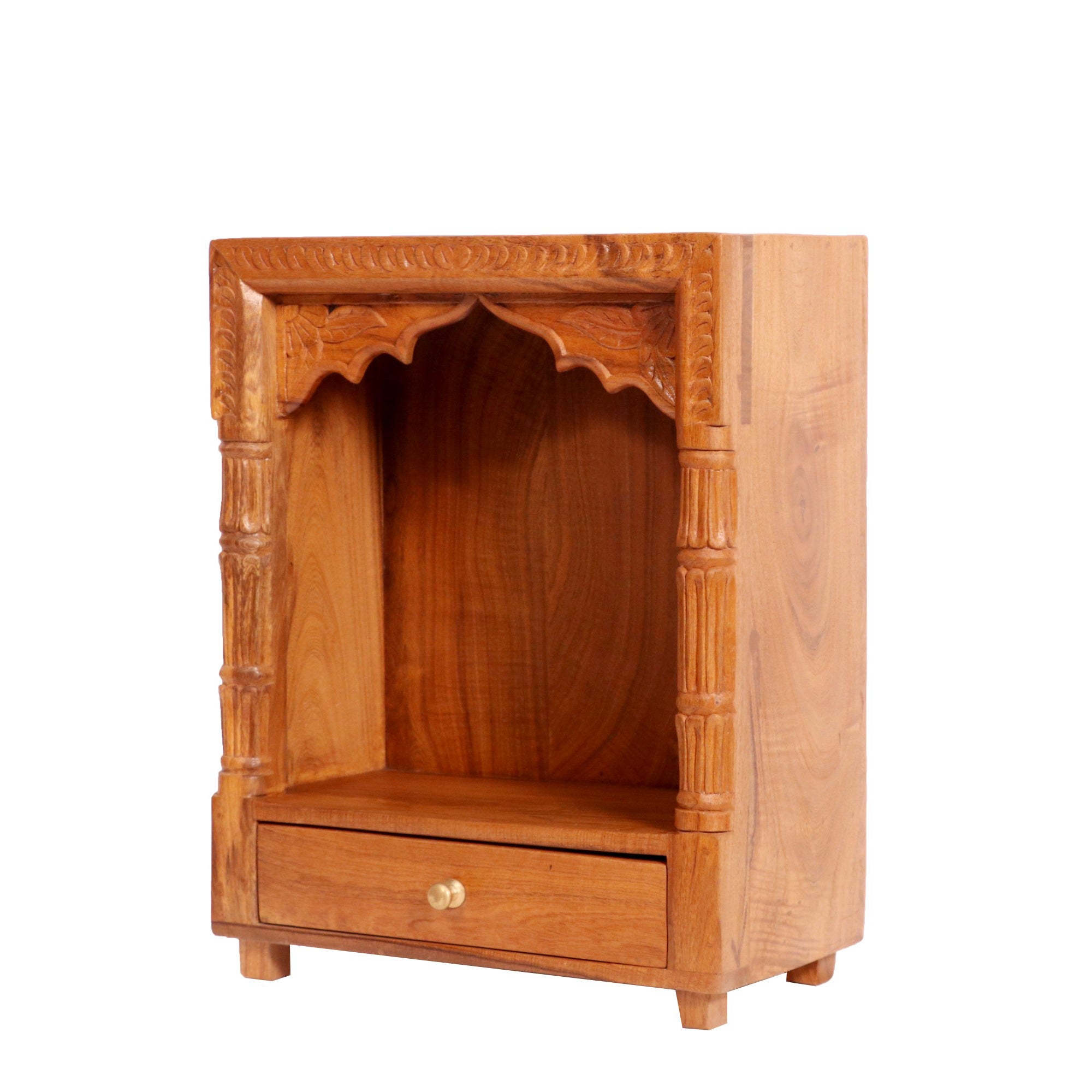 Heritage Design Compact Solid Wooden Temple Temple