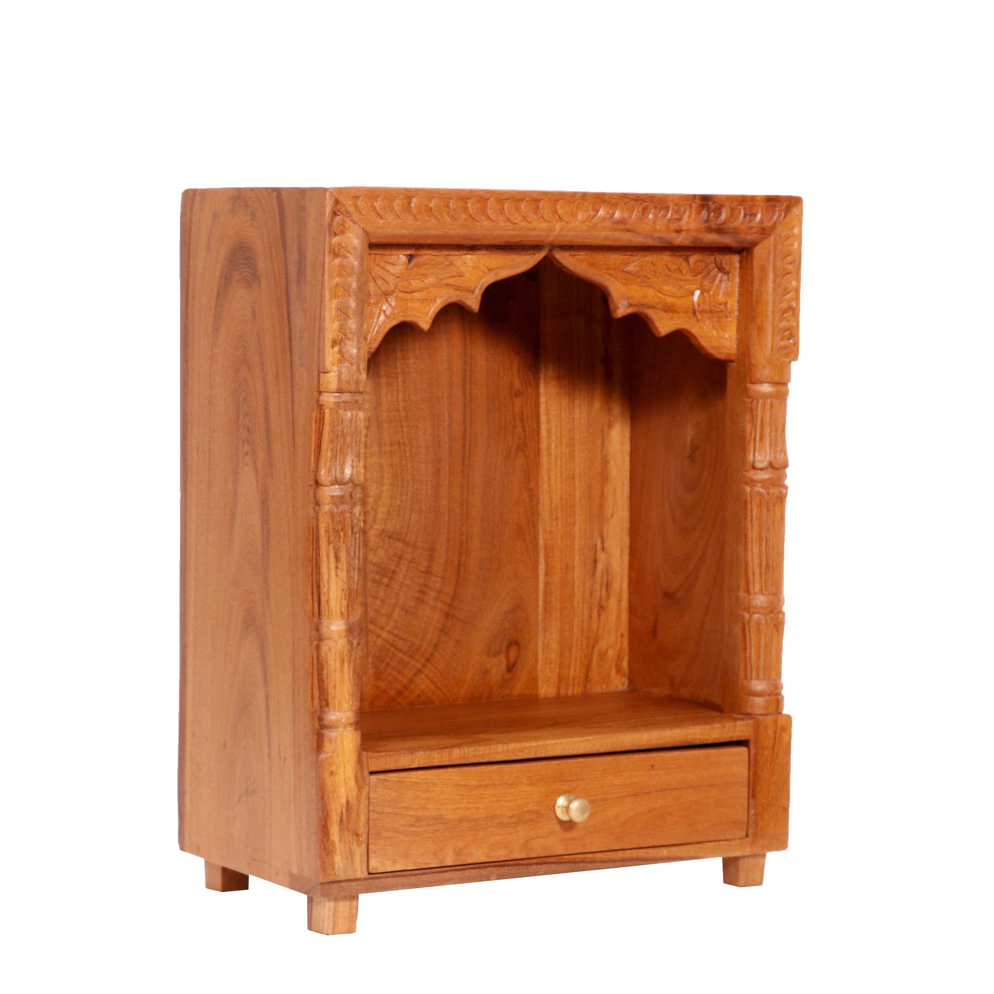 Heritage Design Compact Solid Wooden Temple Temple