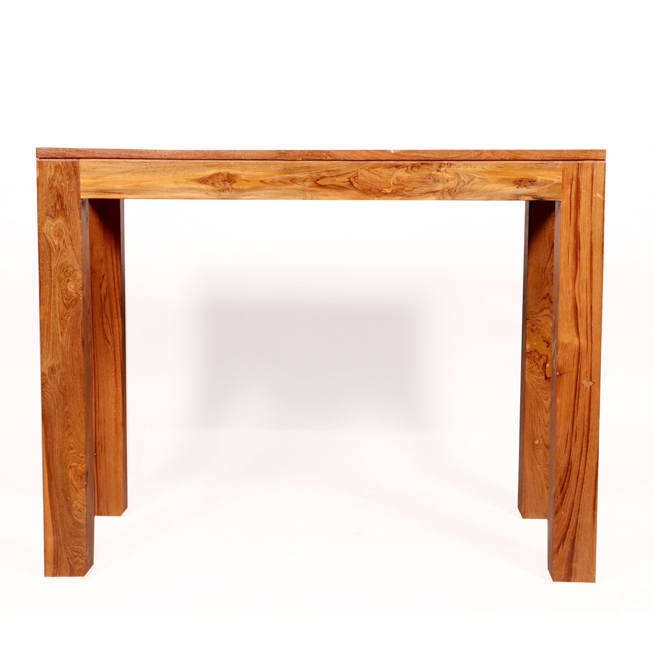 Teak wood simple luggage table Dining Table