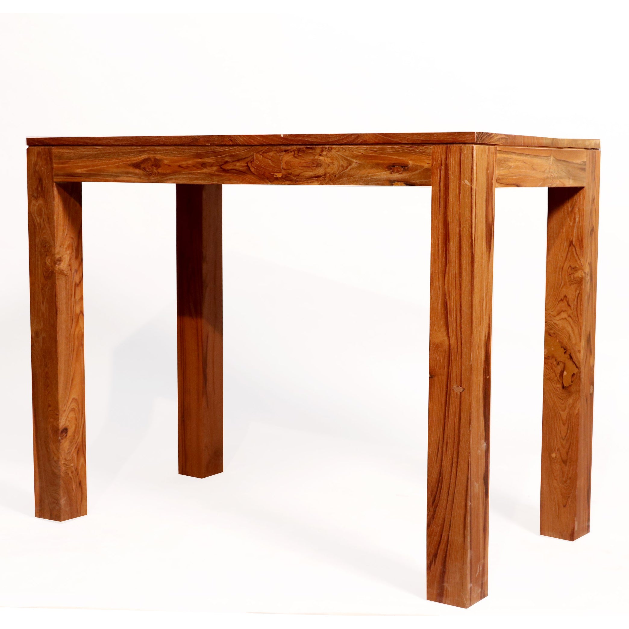 Teak wood simple luggage table Dining Table
