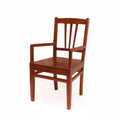 Simple Classic Handmade Wooden Arm Chair Arm Chair