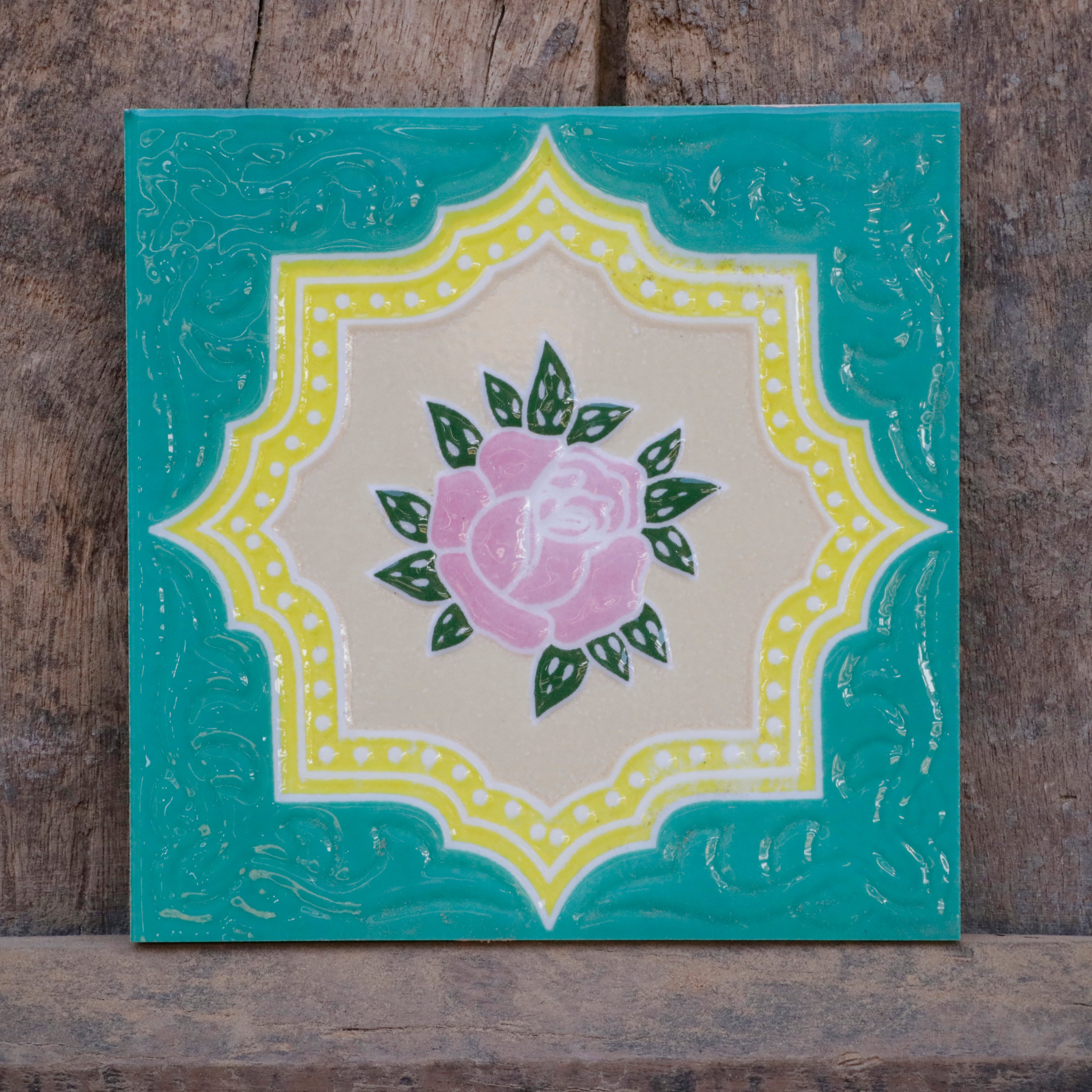 Premium Pink Rose Majestic Ceramic Tile Ceramic Tile