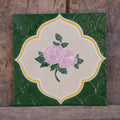 Southern Simple Flowere Designed Ceramic Square Tile Tile