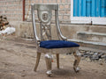 White metal Fitted royal Maharaja Chair Silver Finishing Sofa