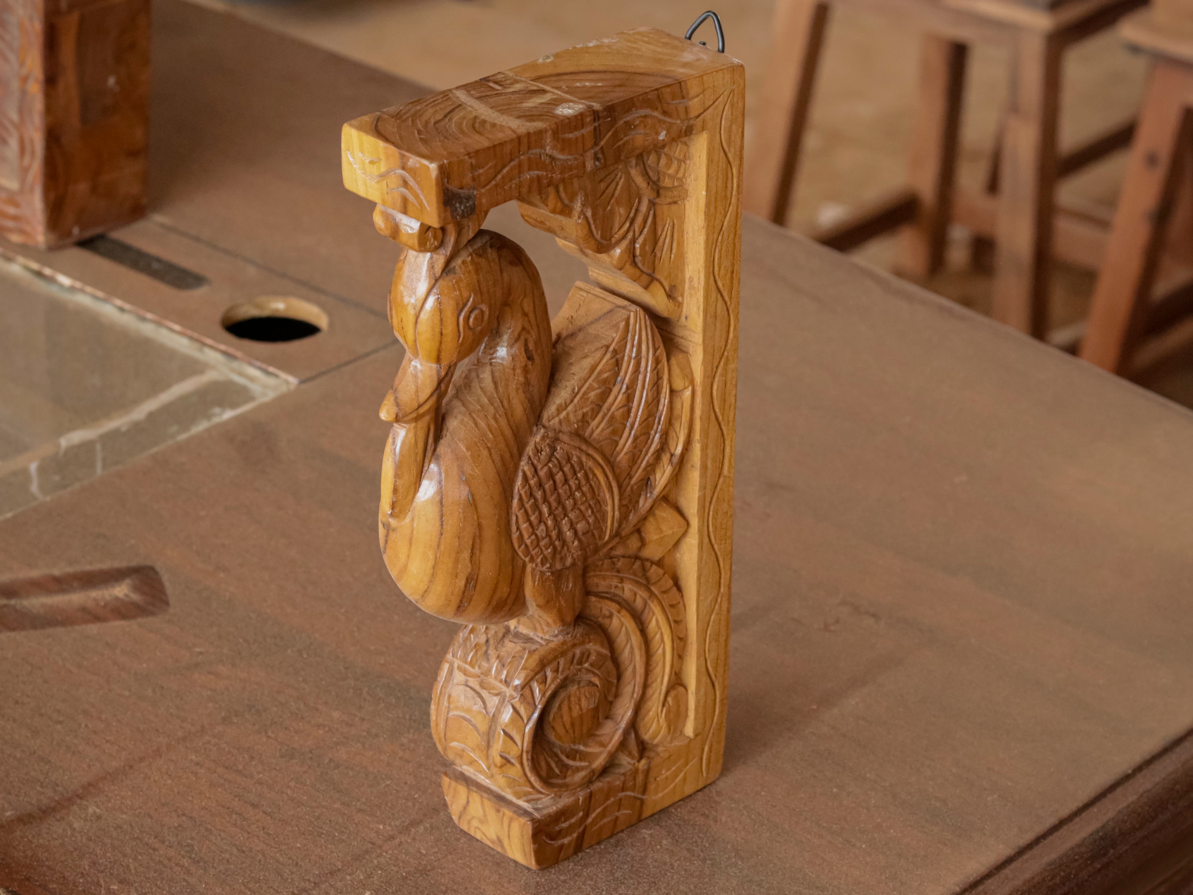 Classic Bird Solid Teak Door Bracket Door Bracket