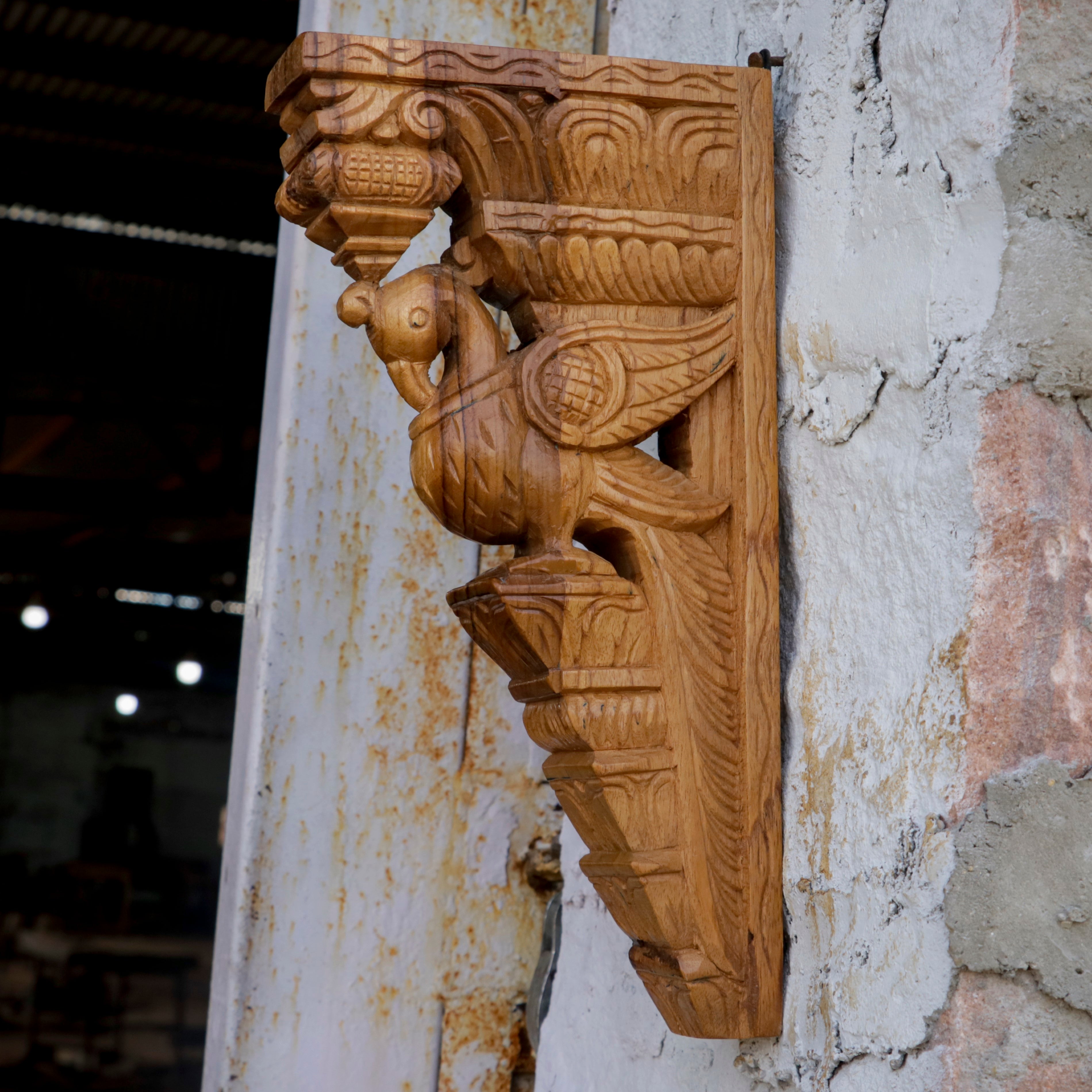 Rajshahi Southern Bird Solid teak Door Bracket Door Bracket