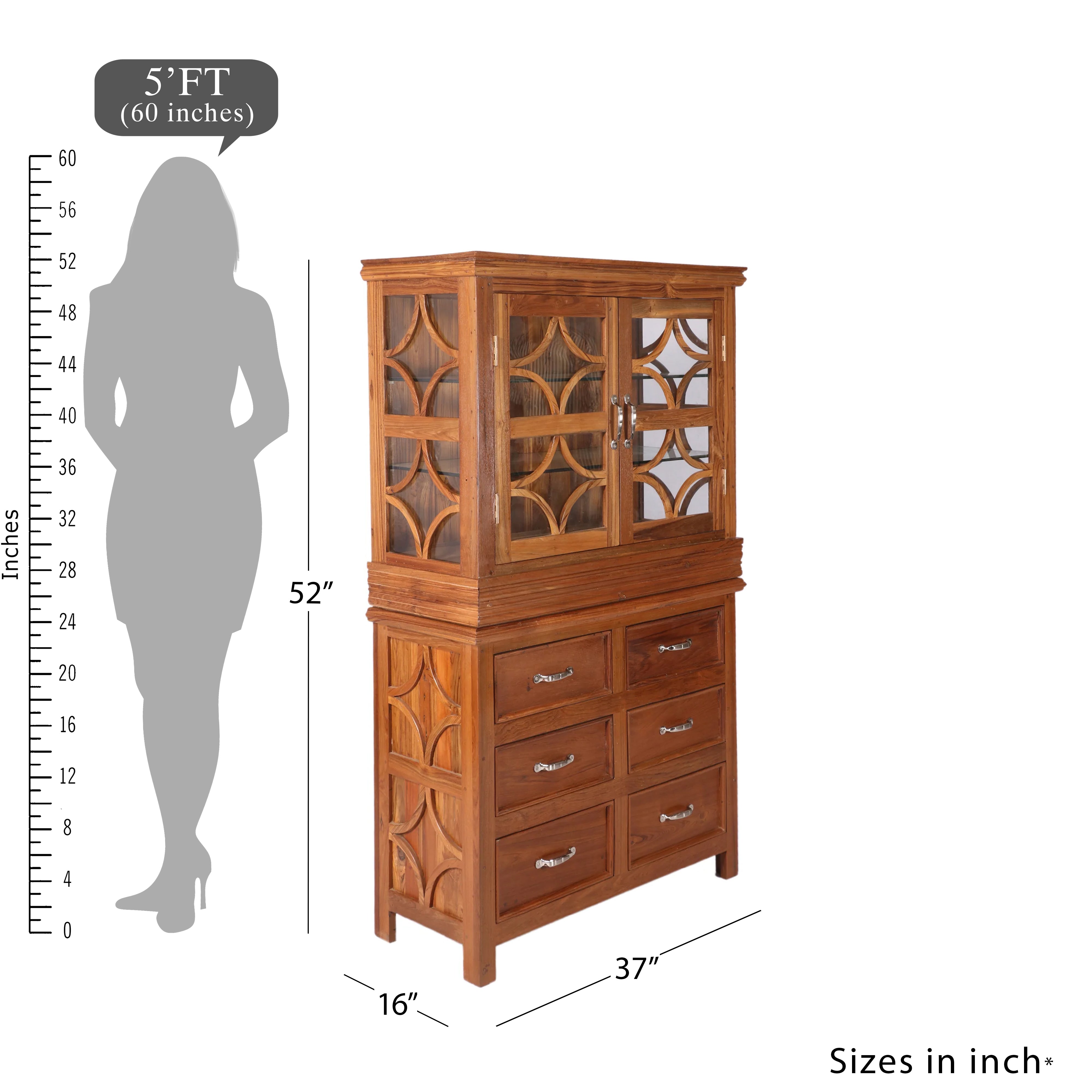 Accent Chest and Drawer Cabinet Wardrobe