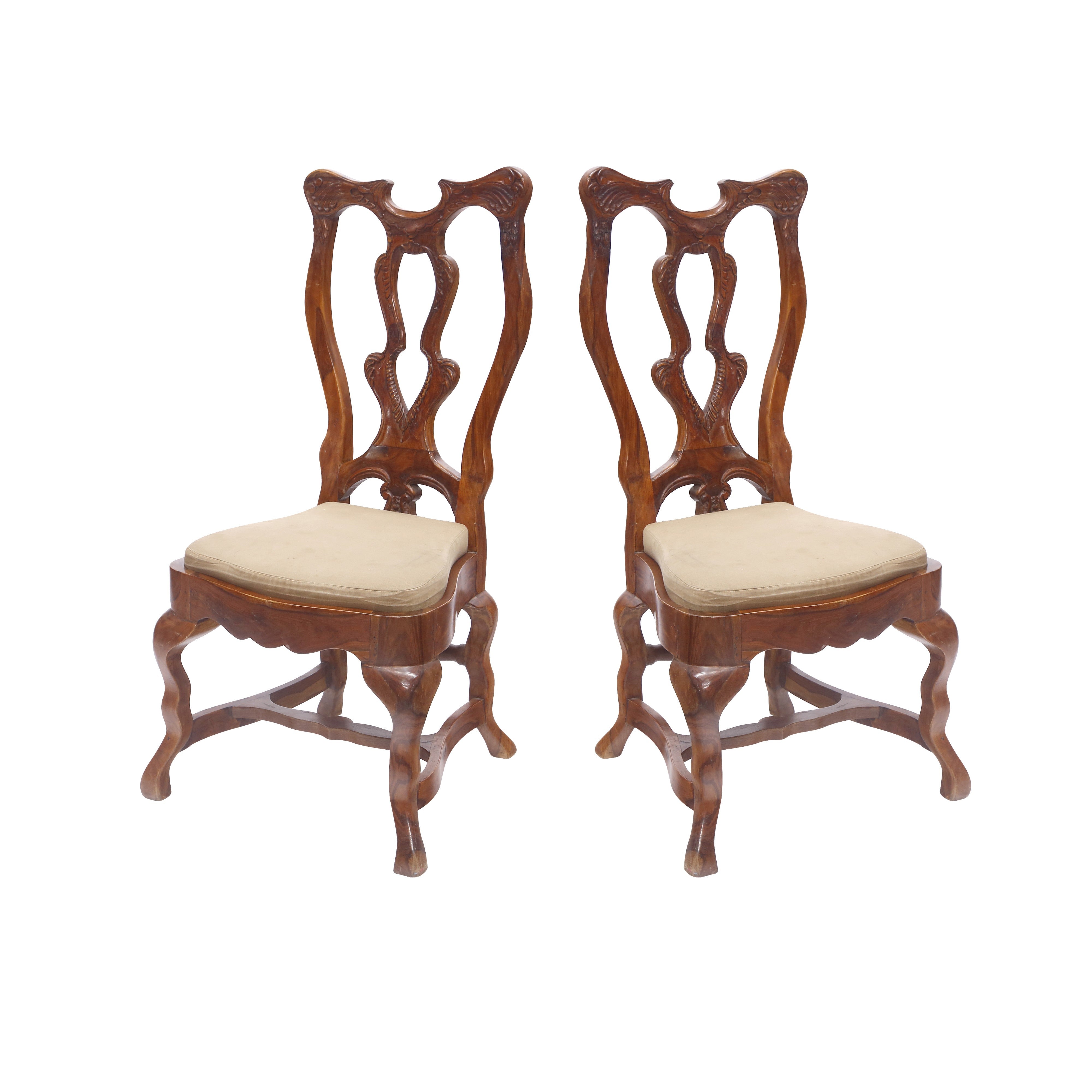 (Set of 2) Royal Long Back Chair Dining Chair
