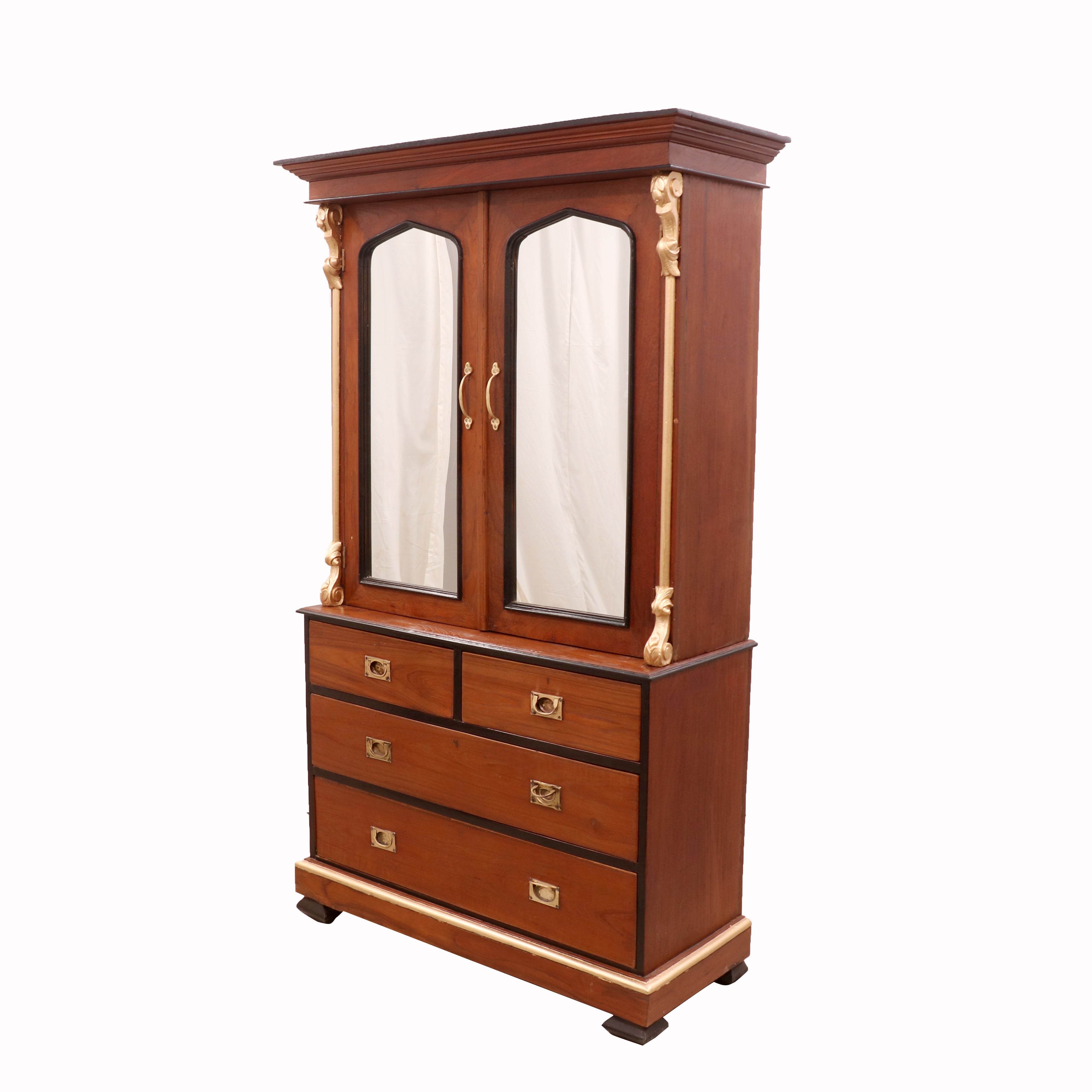 Stylish Dual Toned Almirah Wardrobe