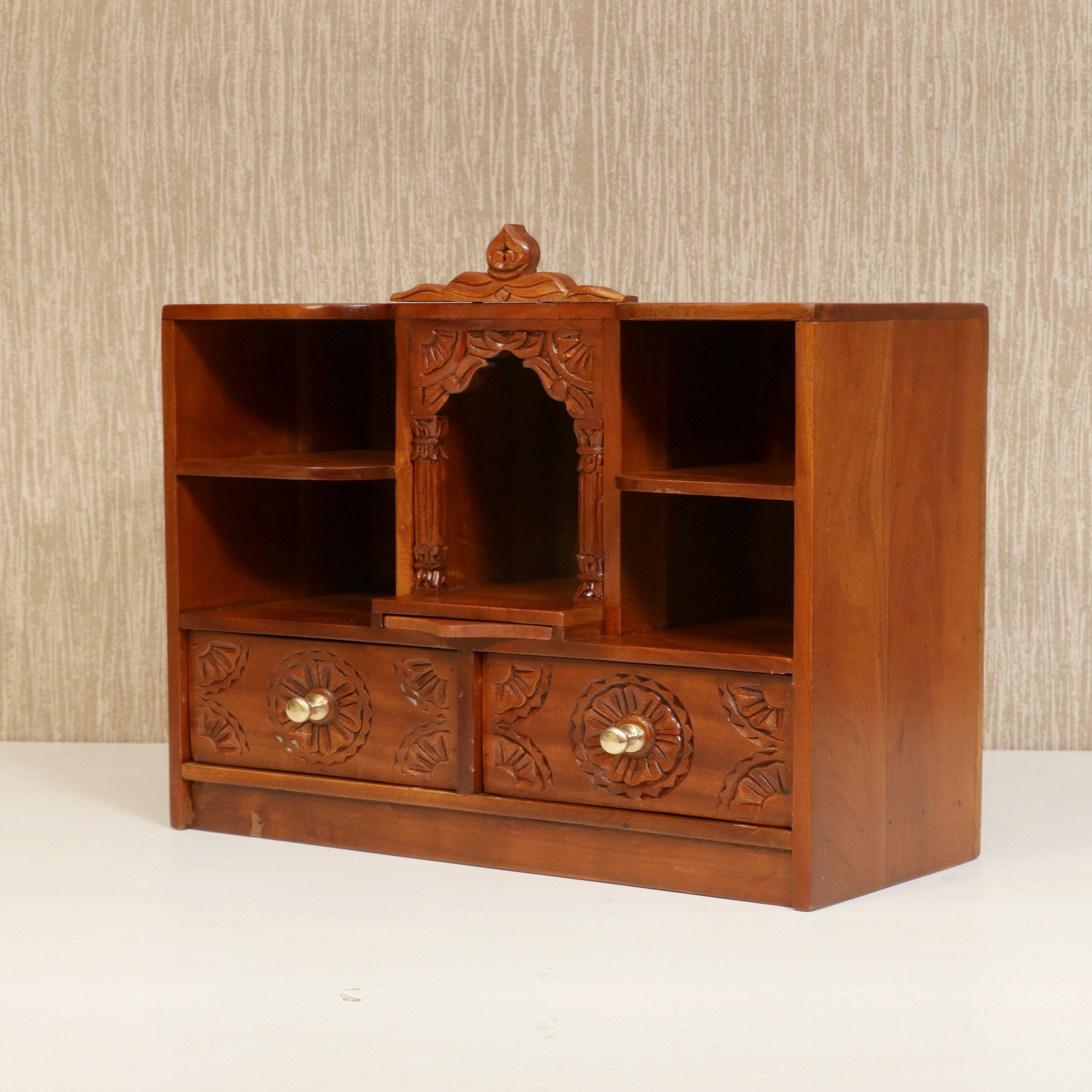 2 Drawer Wall Hanging Temple Temple