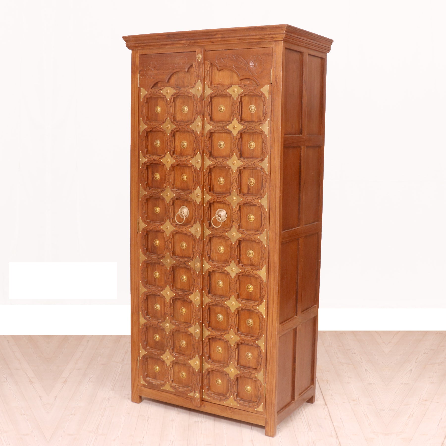 Ethnic Wooden Cupboard Wardrobe