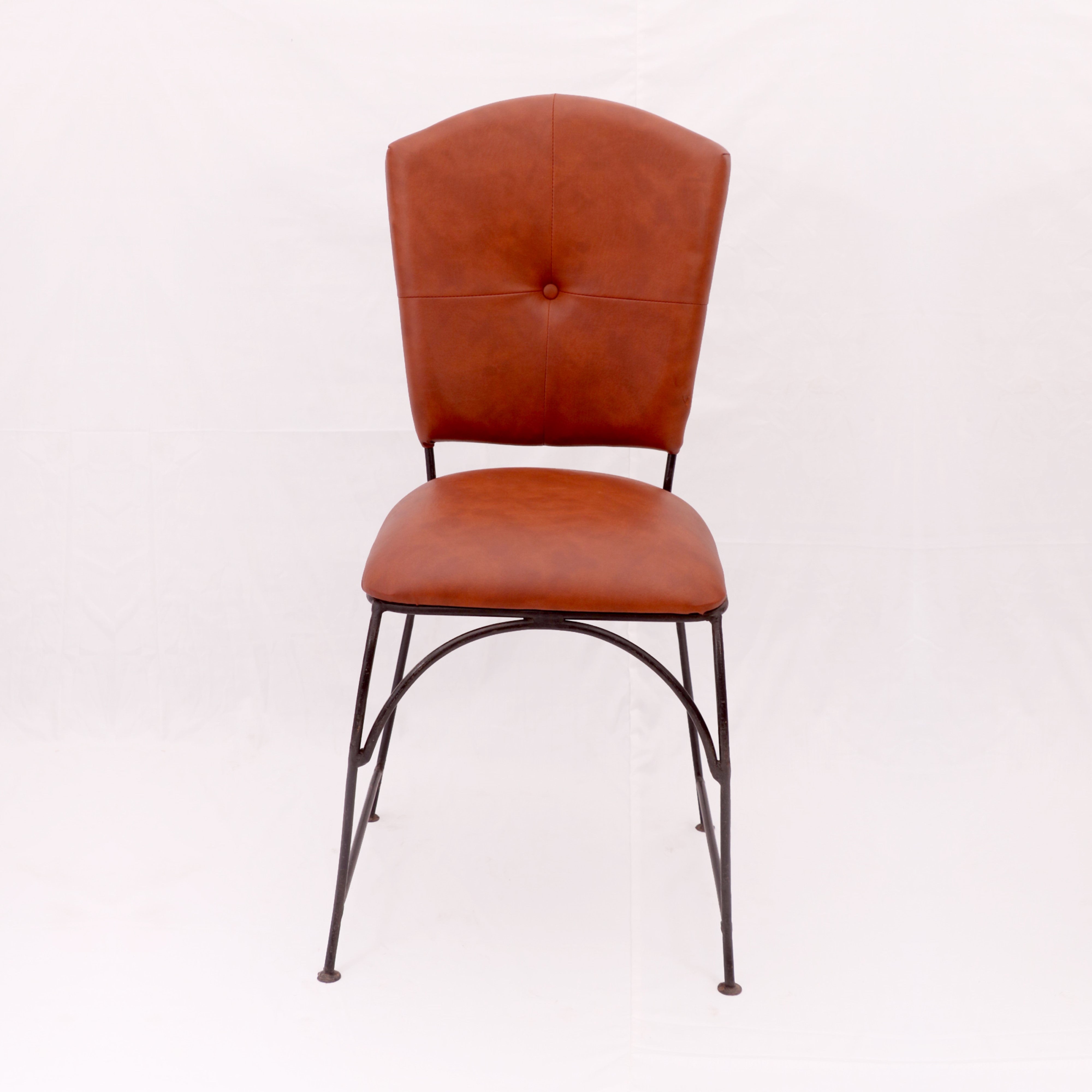 (Set of 2) Contemporary Wrought Iron Chair Dining Chair
