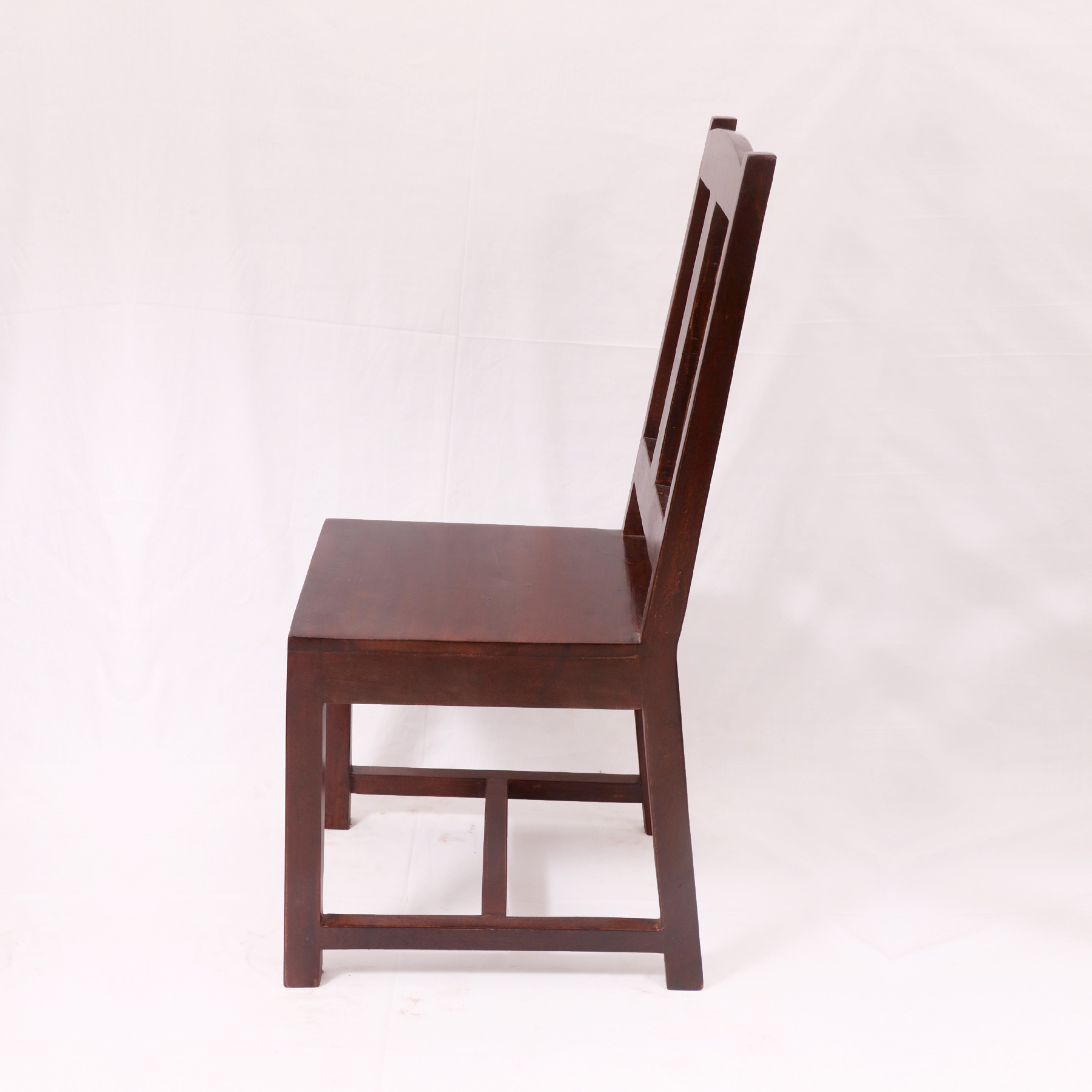 (Set of 2) Natural Tone Simple Country Wood Chair Dining Chair