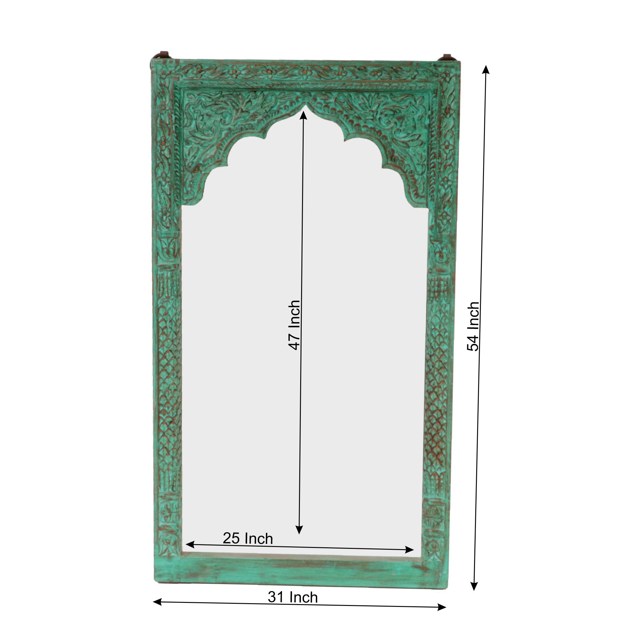 Ethnic Carved Mirror Mirror