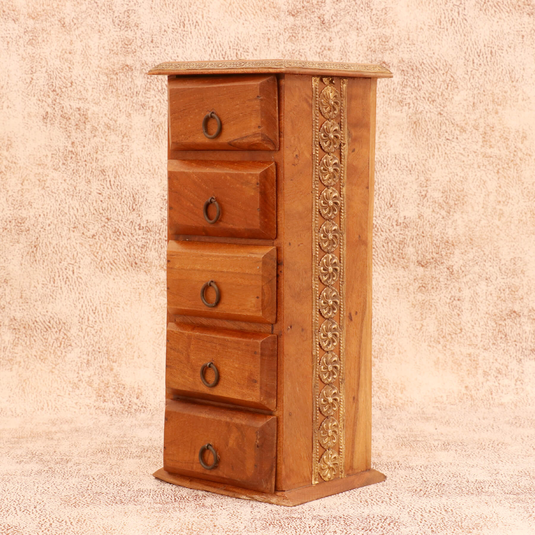 Slim Drawer Tower (Light Tone) Desk Organizer