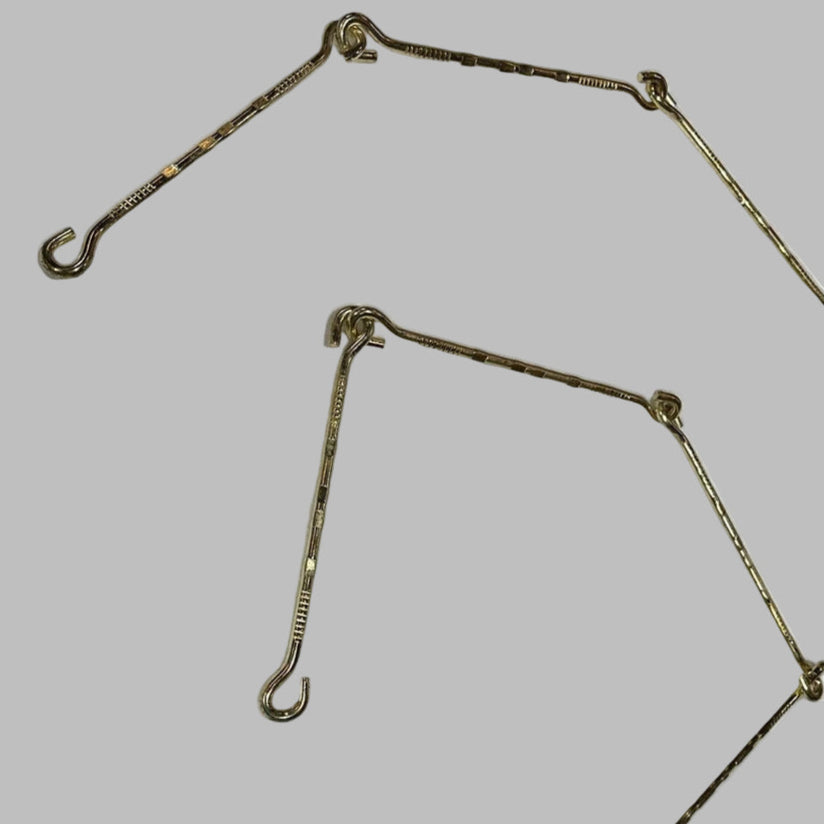 (6ft x 4 pc) Golden coated Swing chain Chain