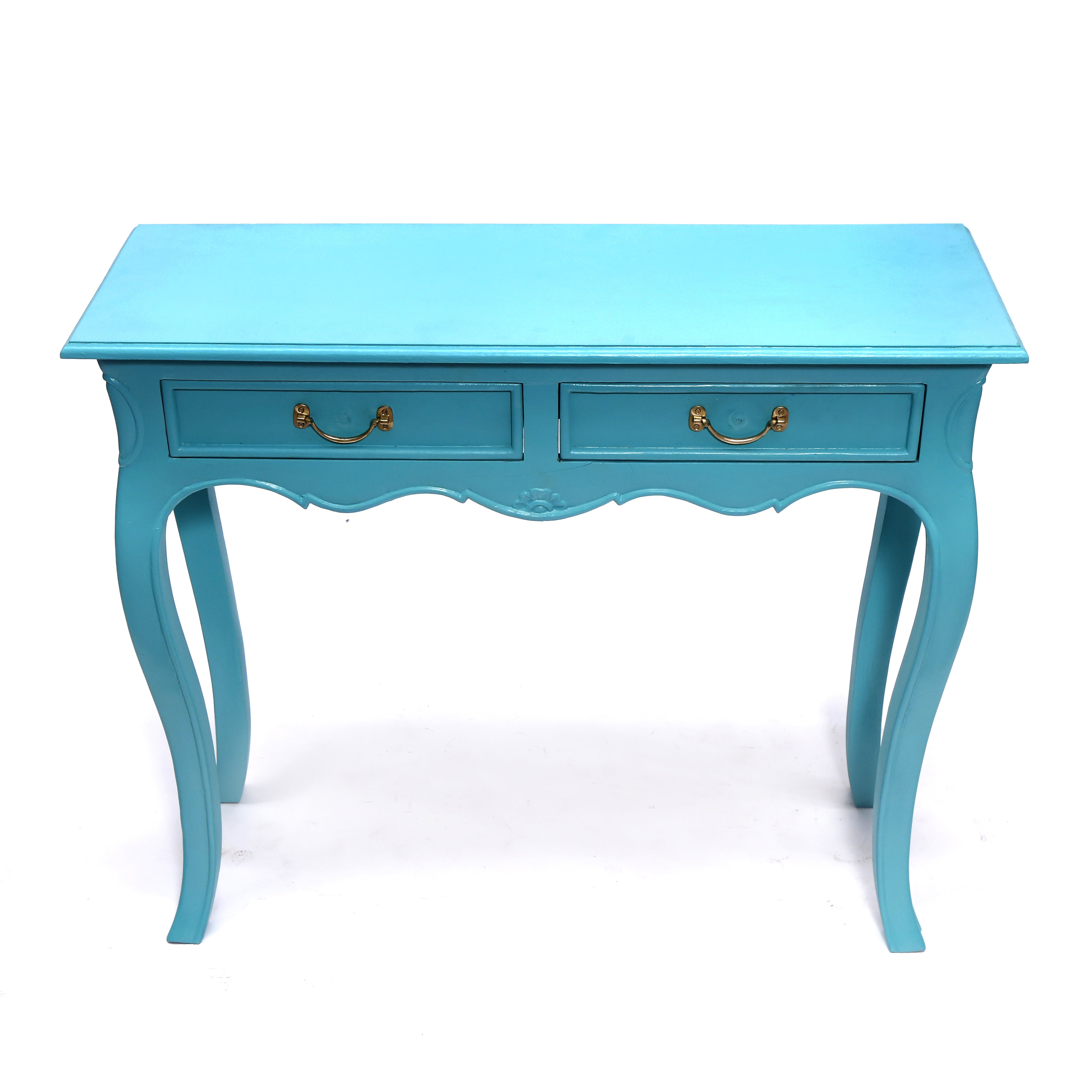 Modern Wooden Curved-Leg Study Table Study Table