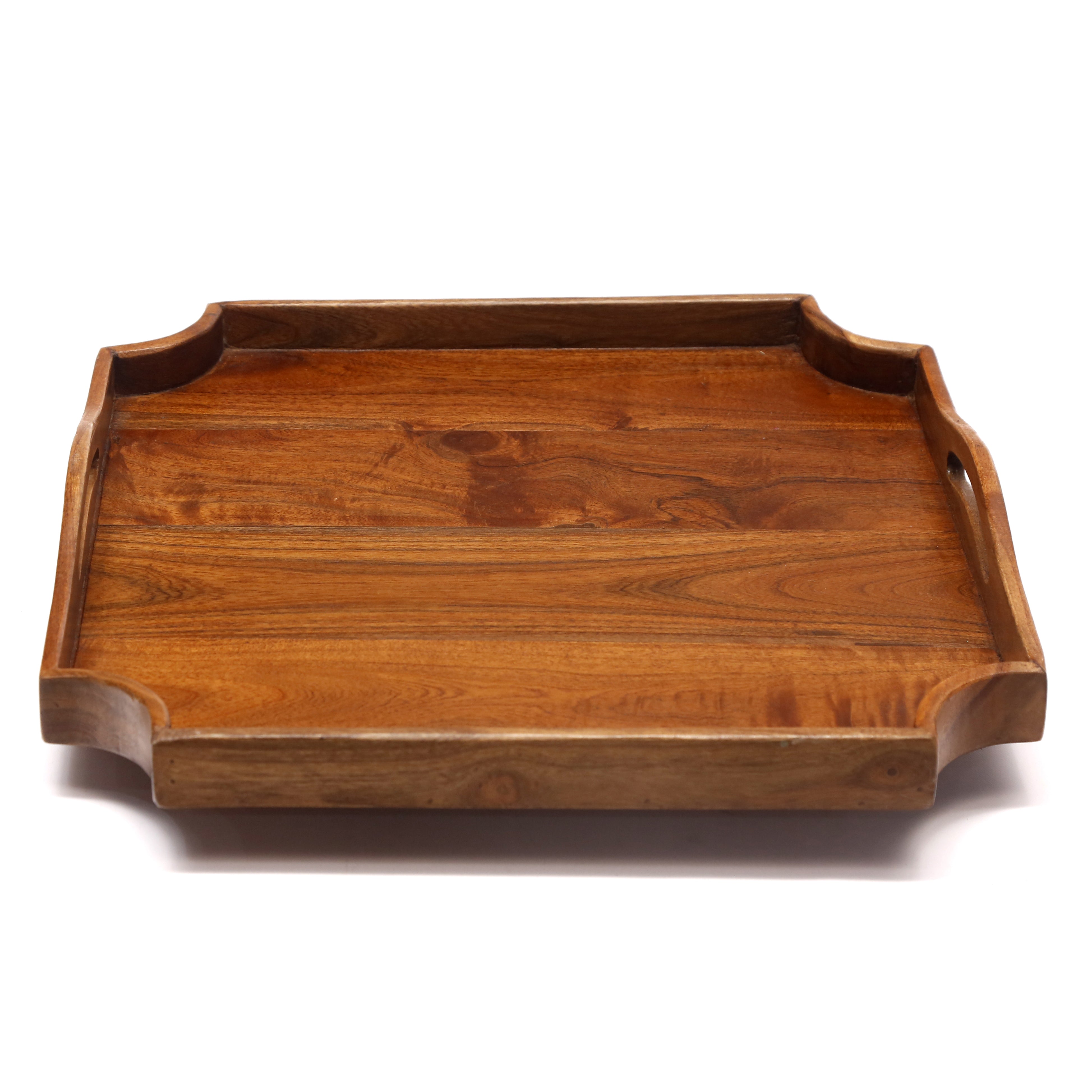 Wooden Abstract-shaped Tray Set Tray