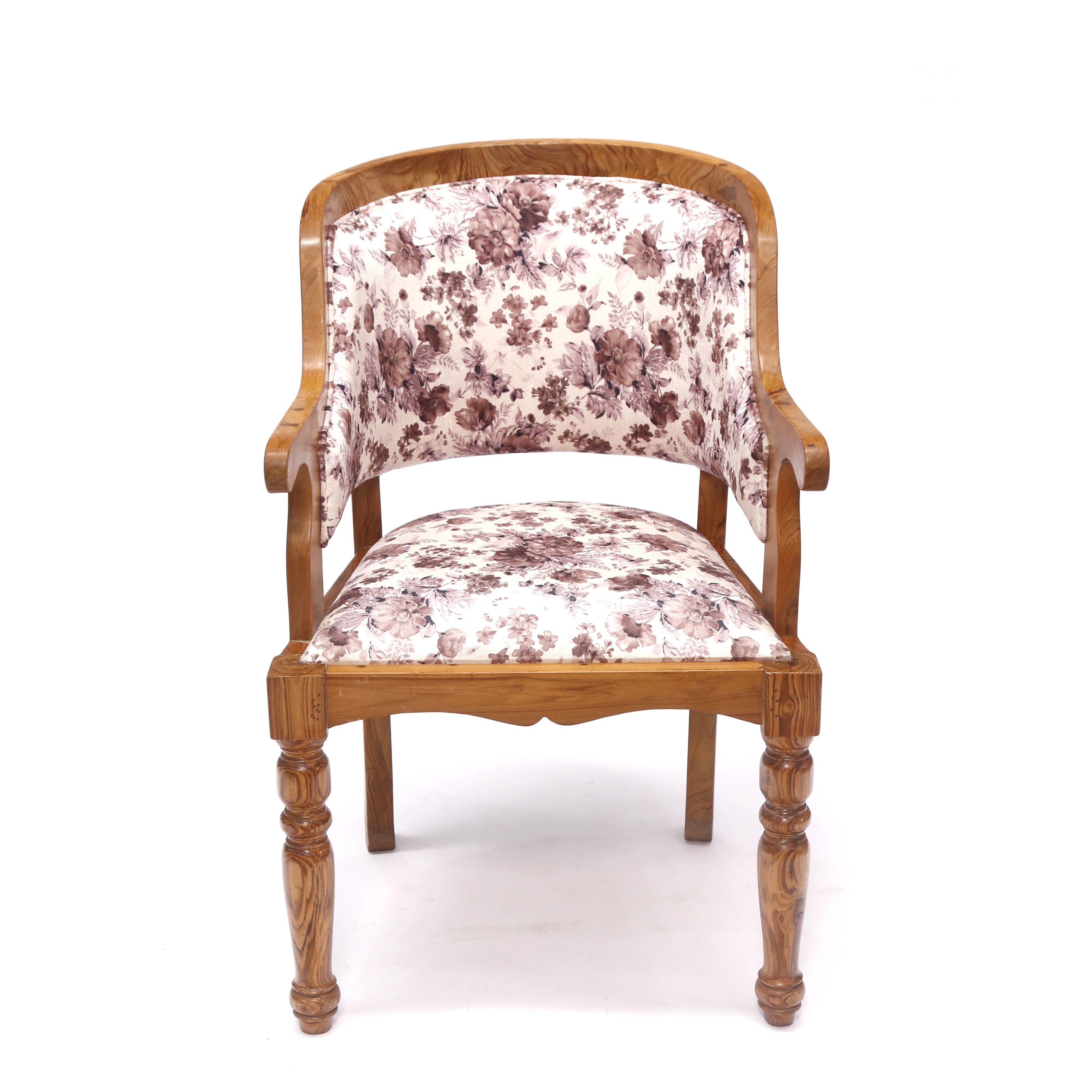 Royal Heritage Teak Wood Handmade Wooden Armchair Arm Chair