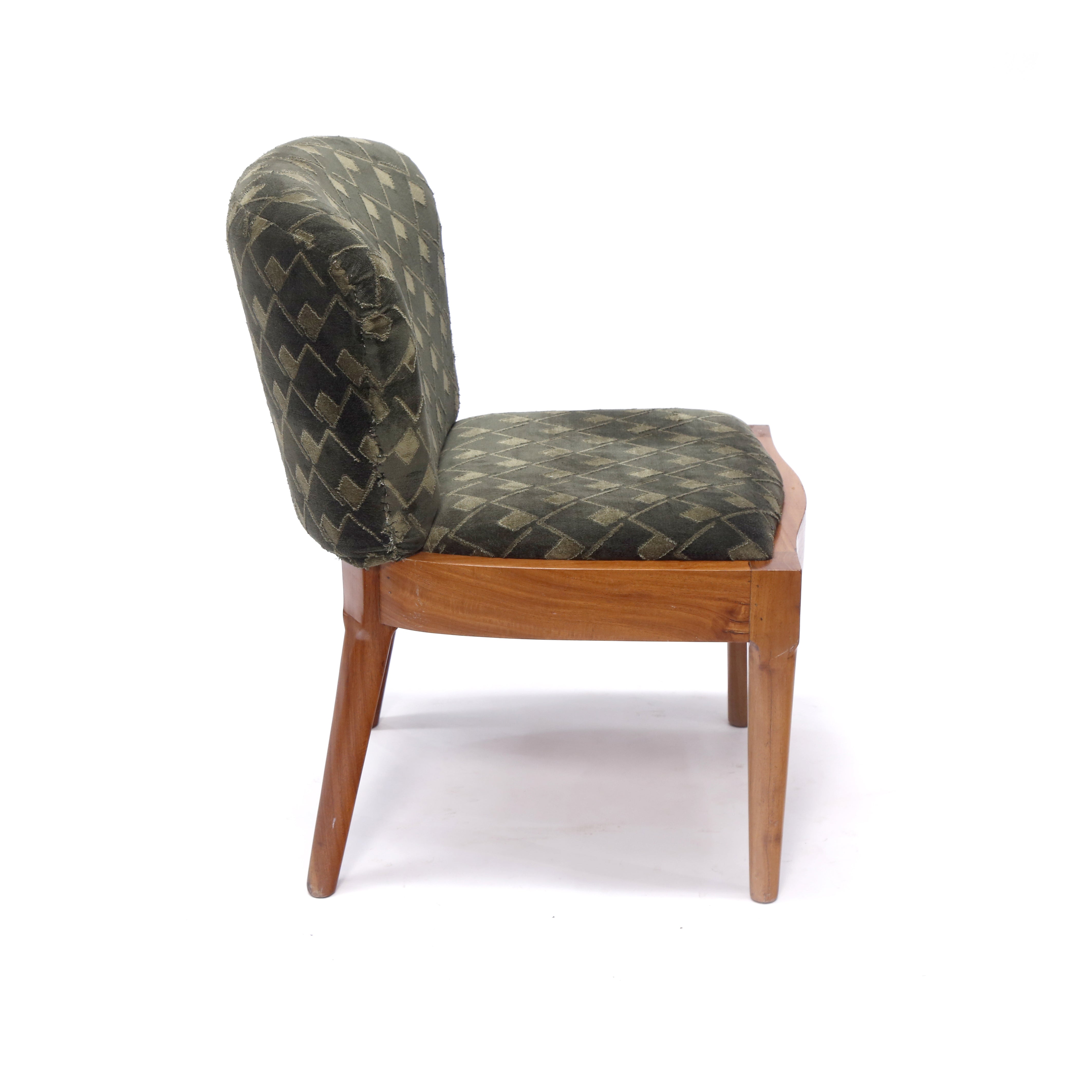 (Set of 2) Wooden Upholstered Curved back wide Dining Chair Dining Chair