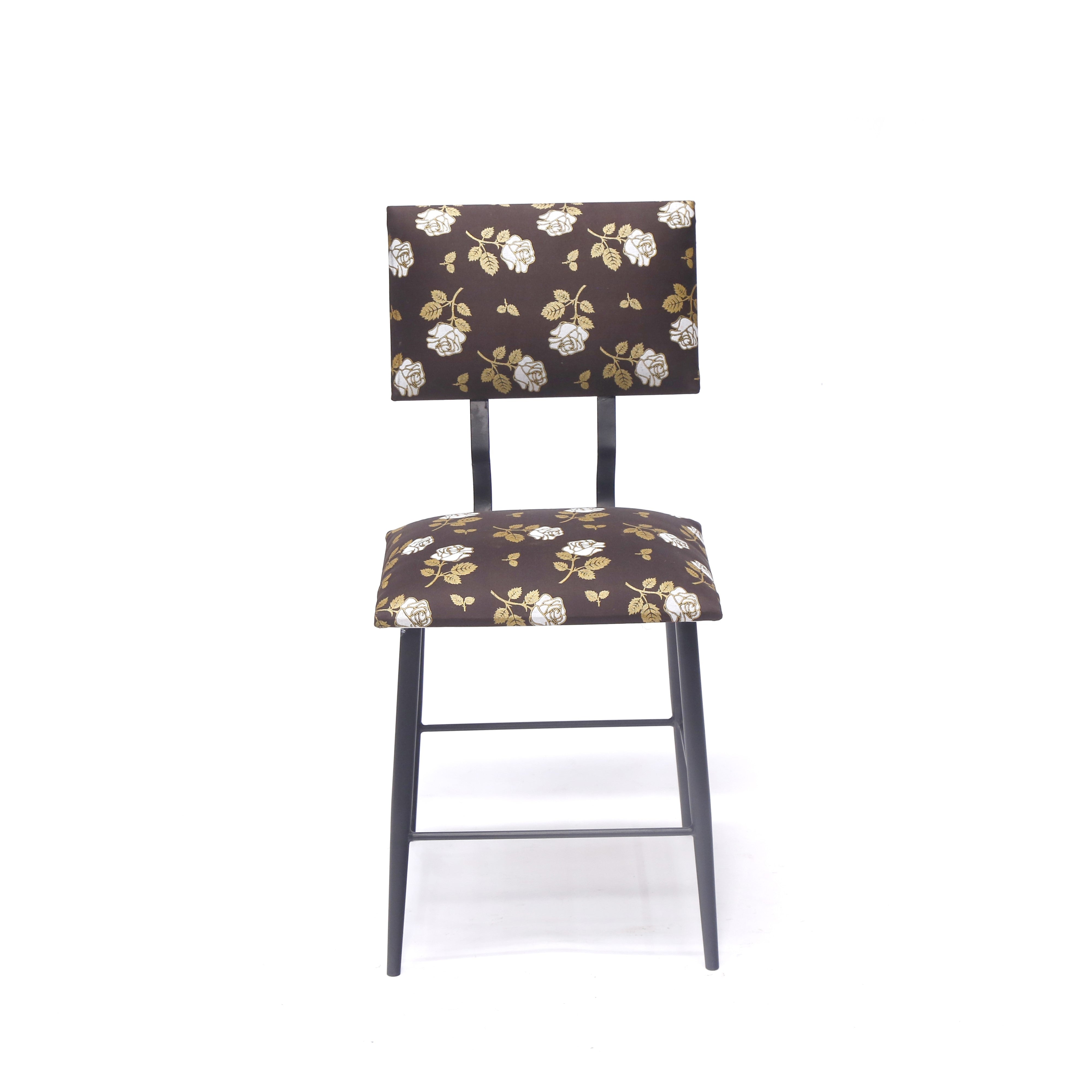 (Set of 2) Metal Upholstery Chair Dining Chair