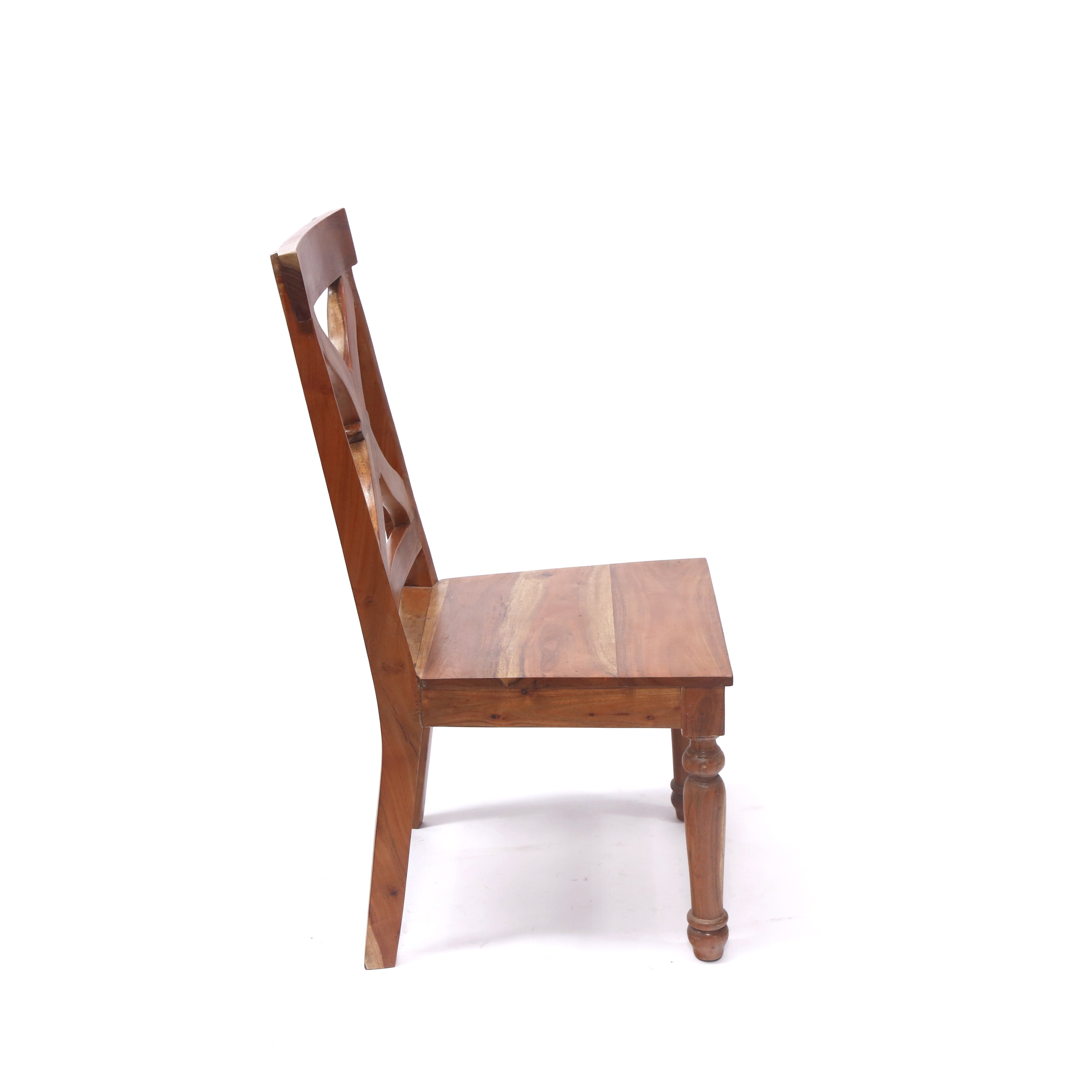 (Set of 2) Cross Backed Solid Wood Dinning Chair Dining Chair