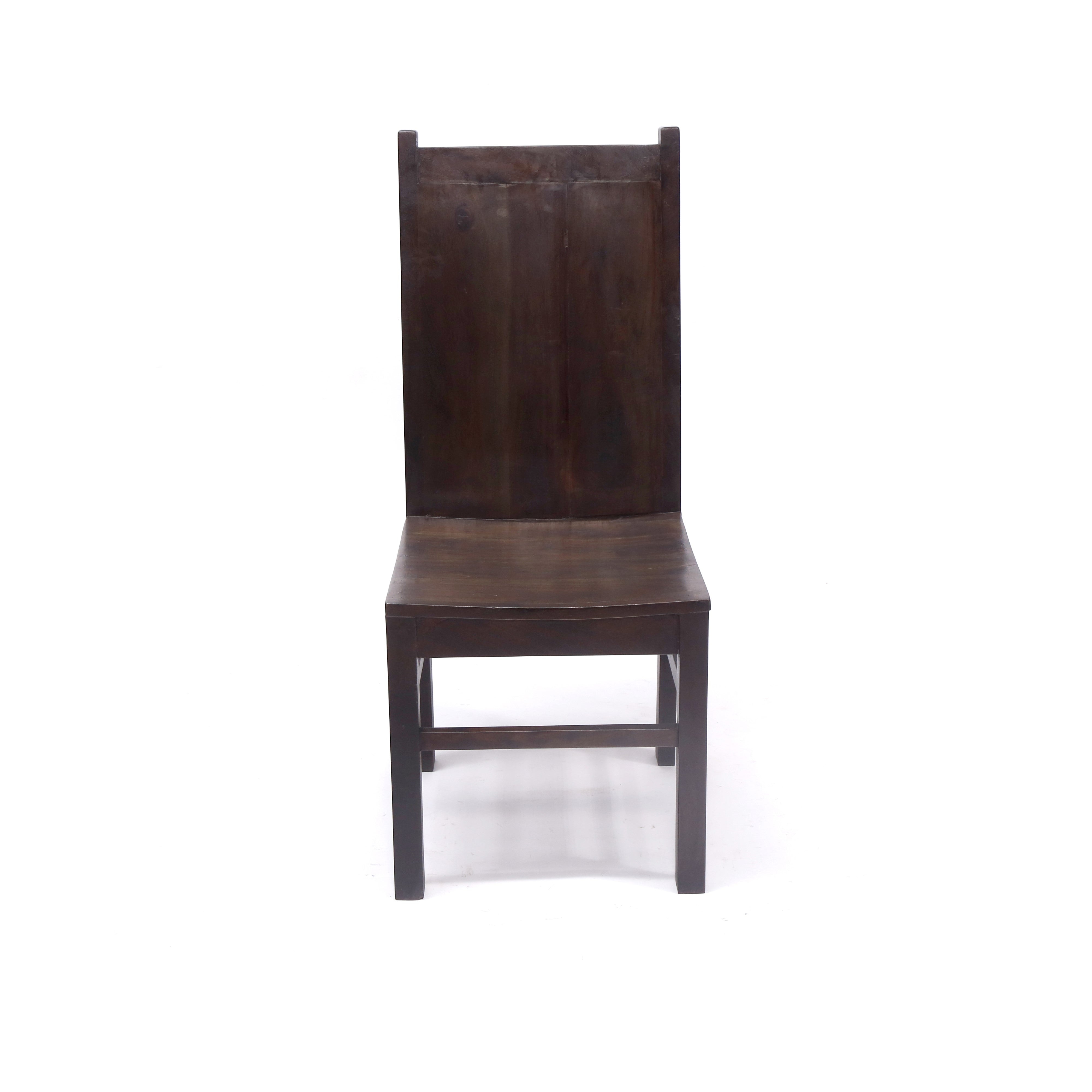 (Set of 2) Long Back Wooden Dinning Chair Dining Chair