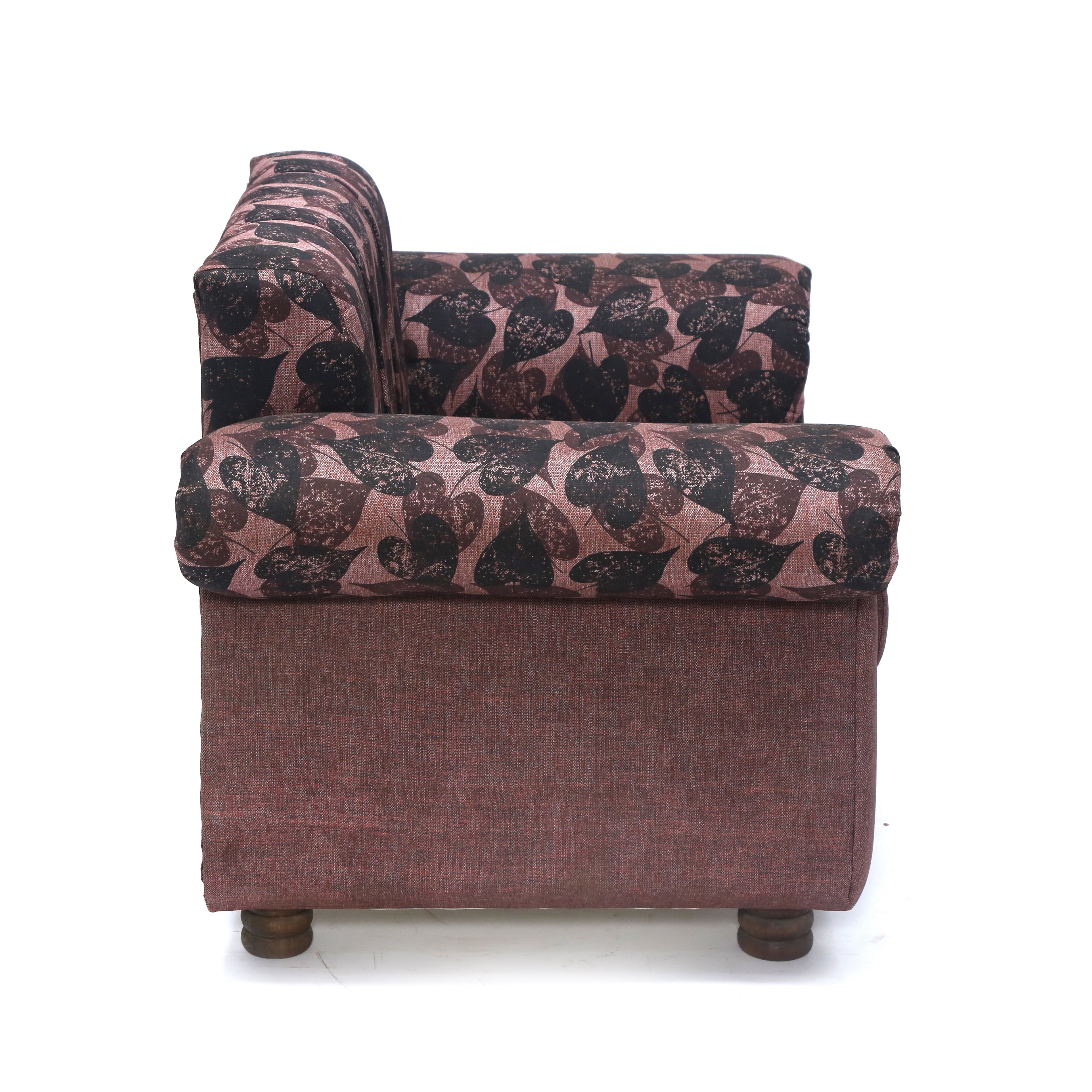 Upholstered Simplistic curve 1 Seater Sofa Sofa