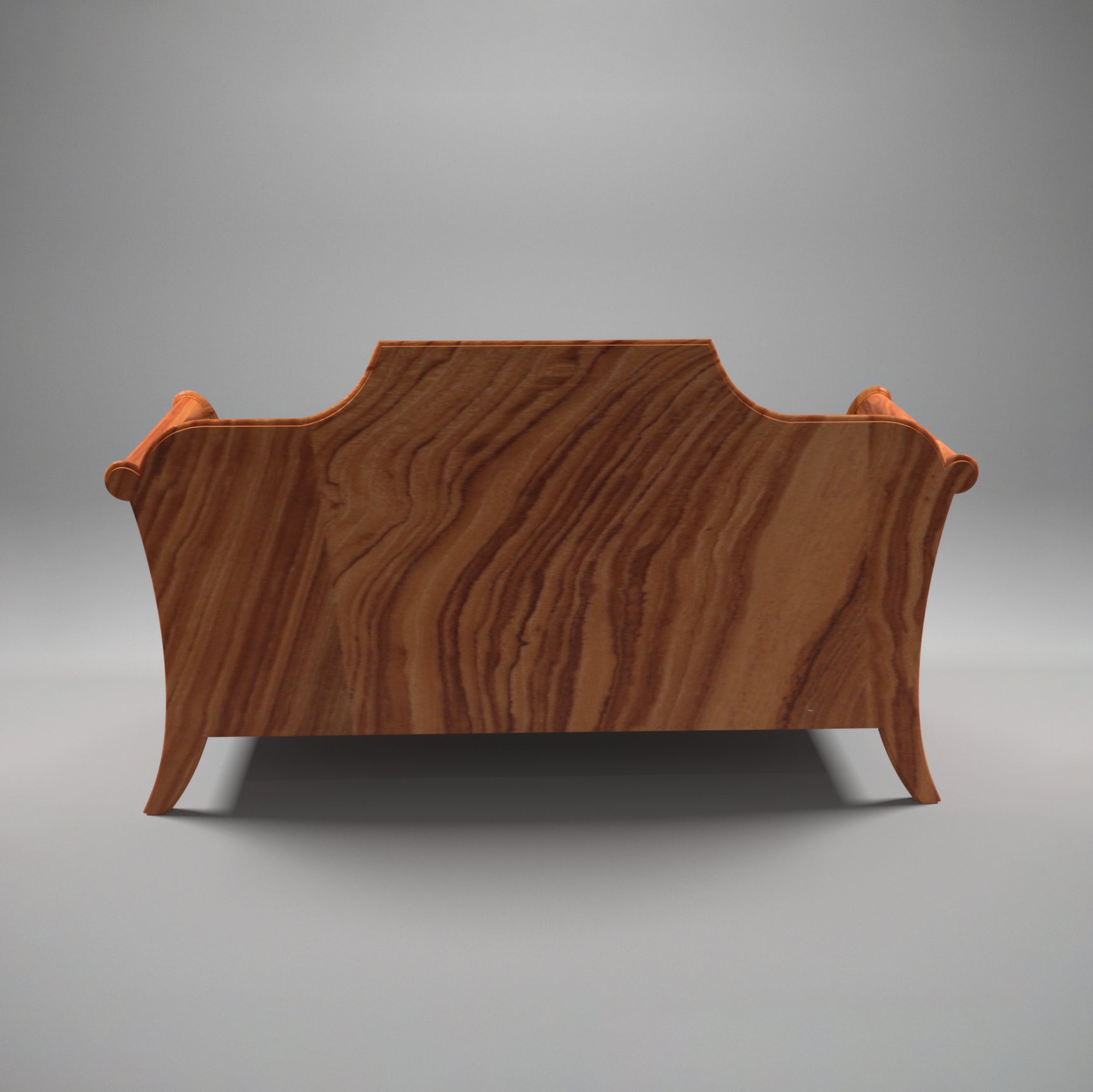 HighTable Solid teak natural polish 2 Seater Sofa Sofa