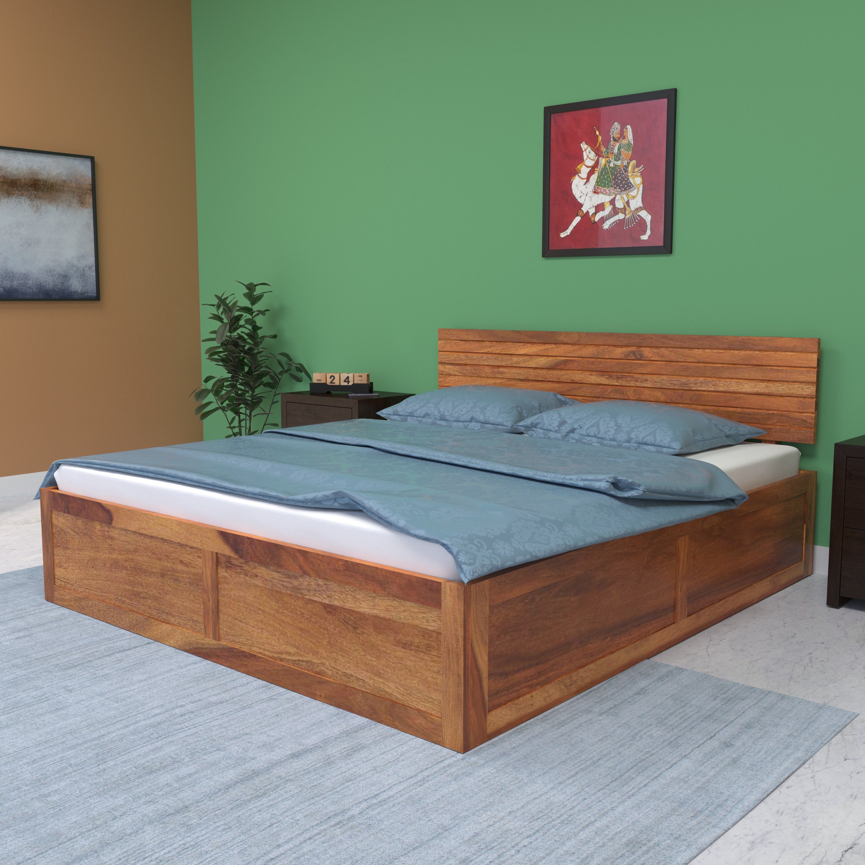 Mastercraft King Size Storage Bed