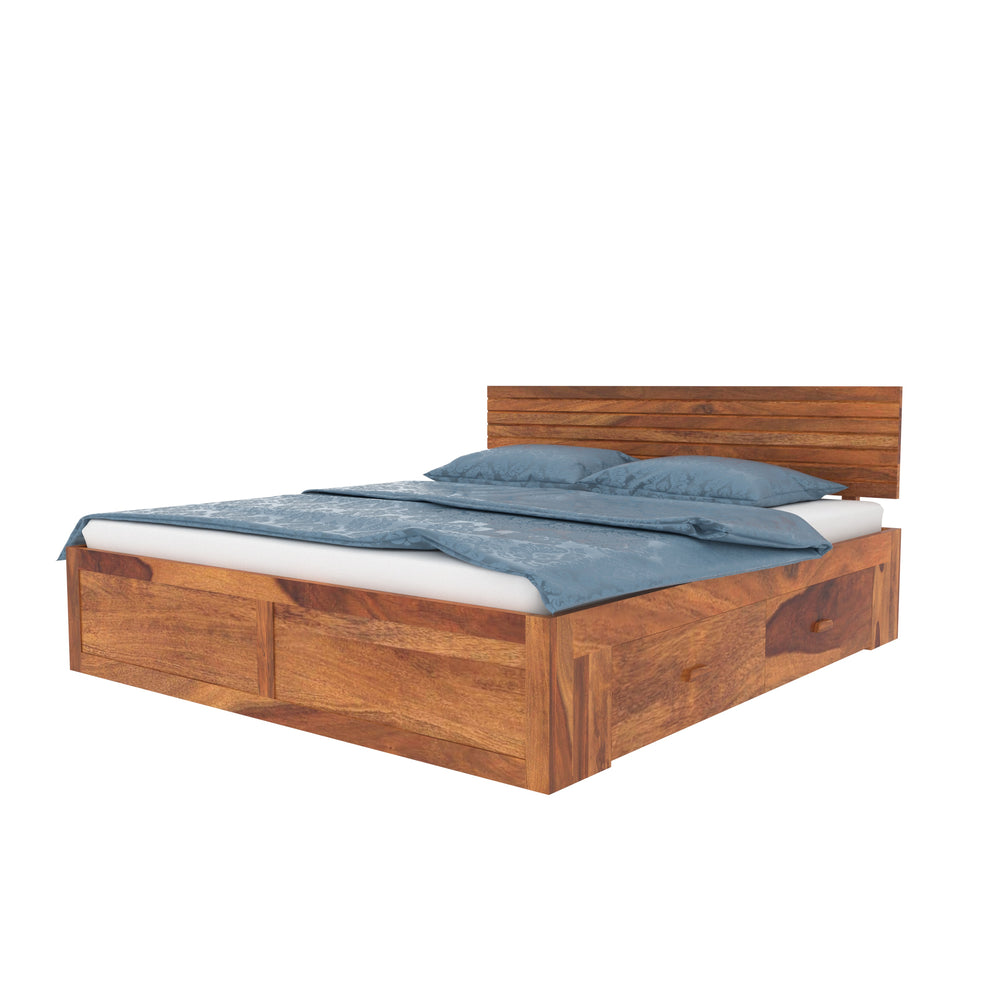 The Heritage Mastercraft Royal King Drawer Storage Bed