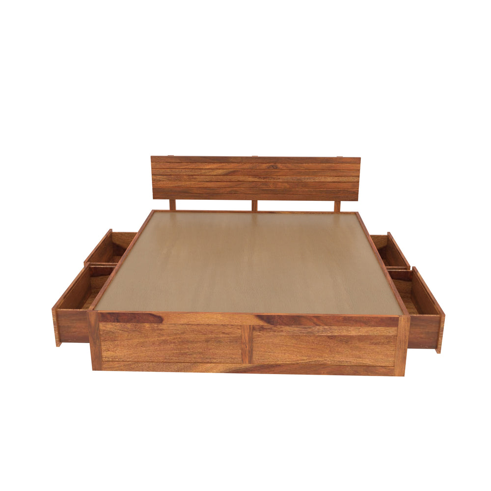 The Heritage Mastercraft Royal King Drawer Storage Bed
