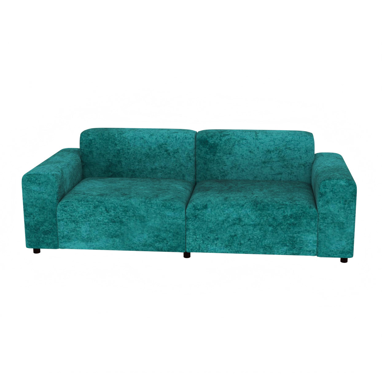 Blue Sea Water Coloured Comfort 2 Seater Sofa for Home Sofa