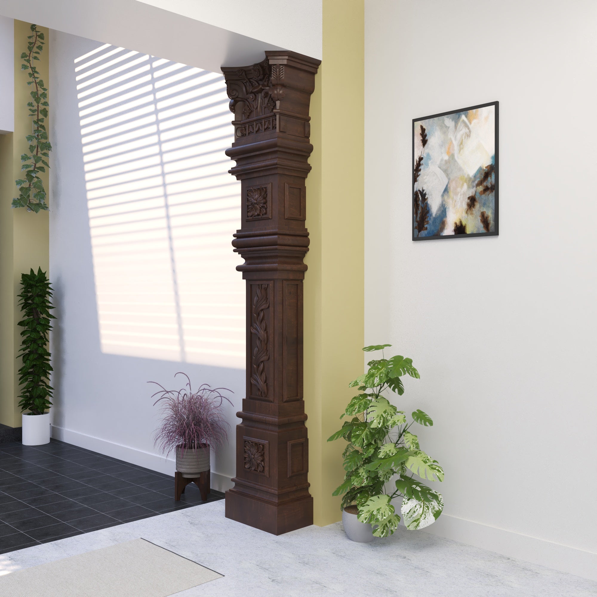 Grand Corinthian Heritage Architectural Pillar Pillar