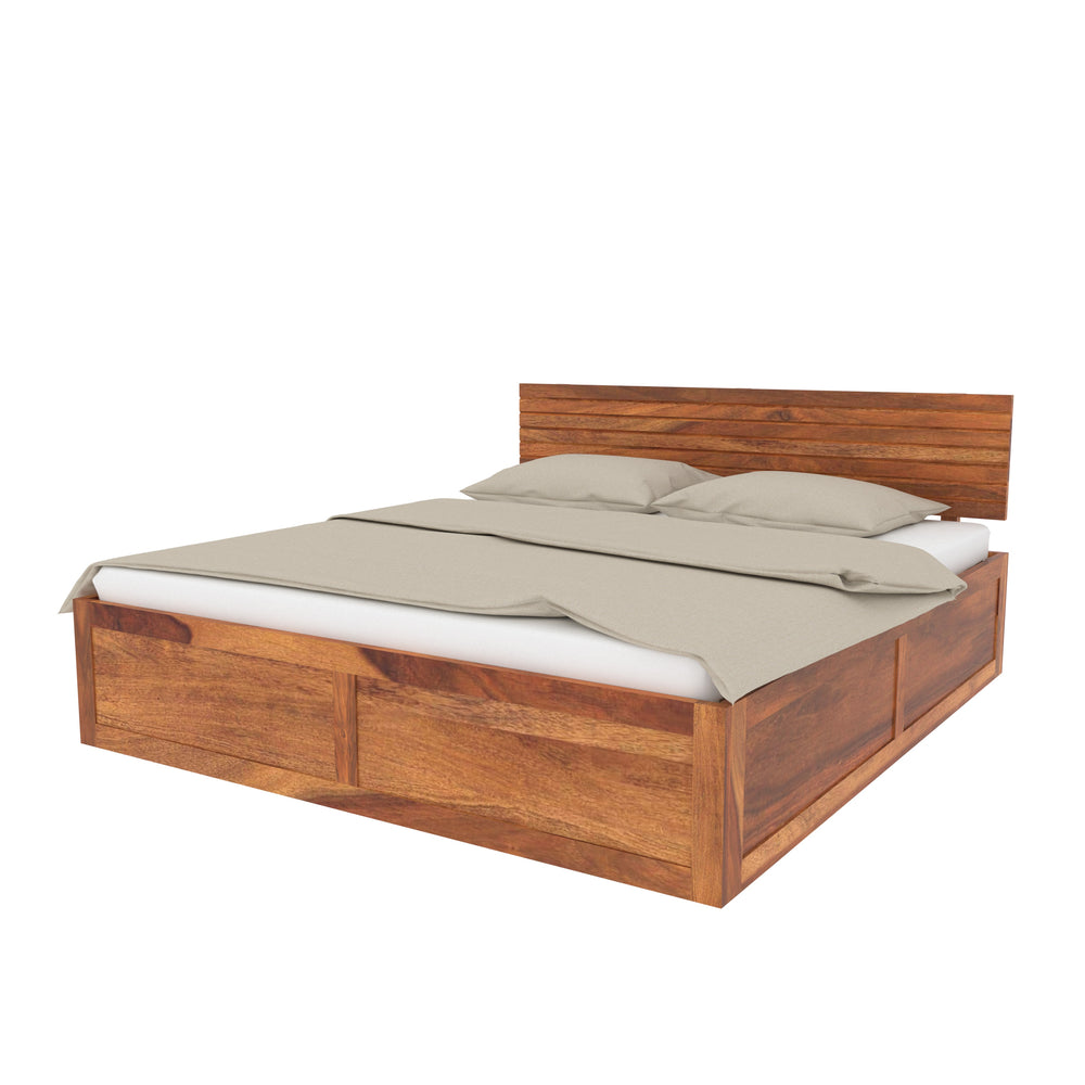 The Grand Weave Mastercraft King Hydraulic Storage Bed